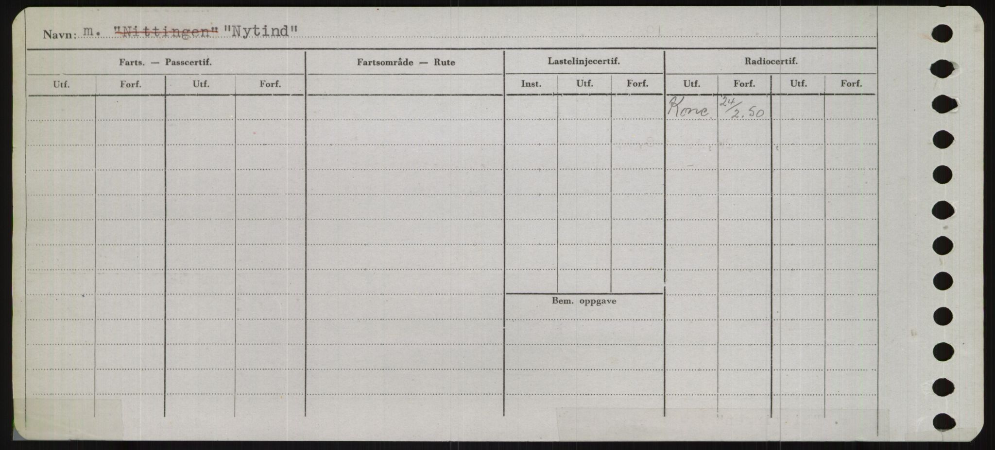 Sjøfartsdirektoratet med forløpere, Skipsmålingen, RA/S-1627/H/Ha/L0004/0001: Fartøy, Mas-R / Fartøy, Mas-Odd, s. 934