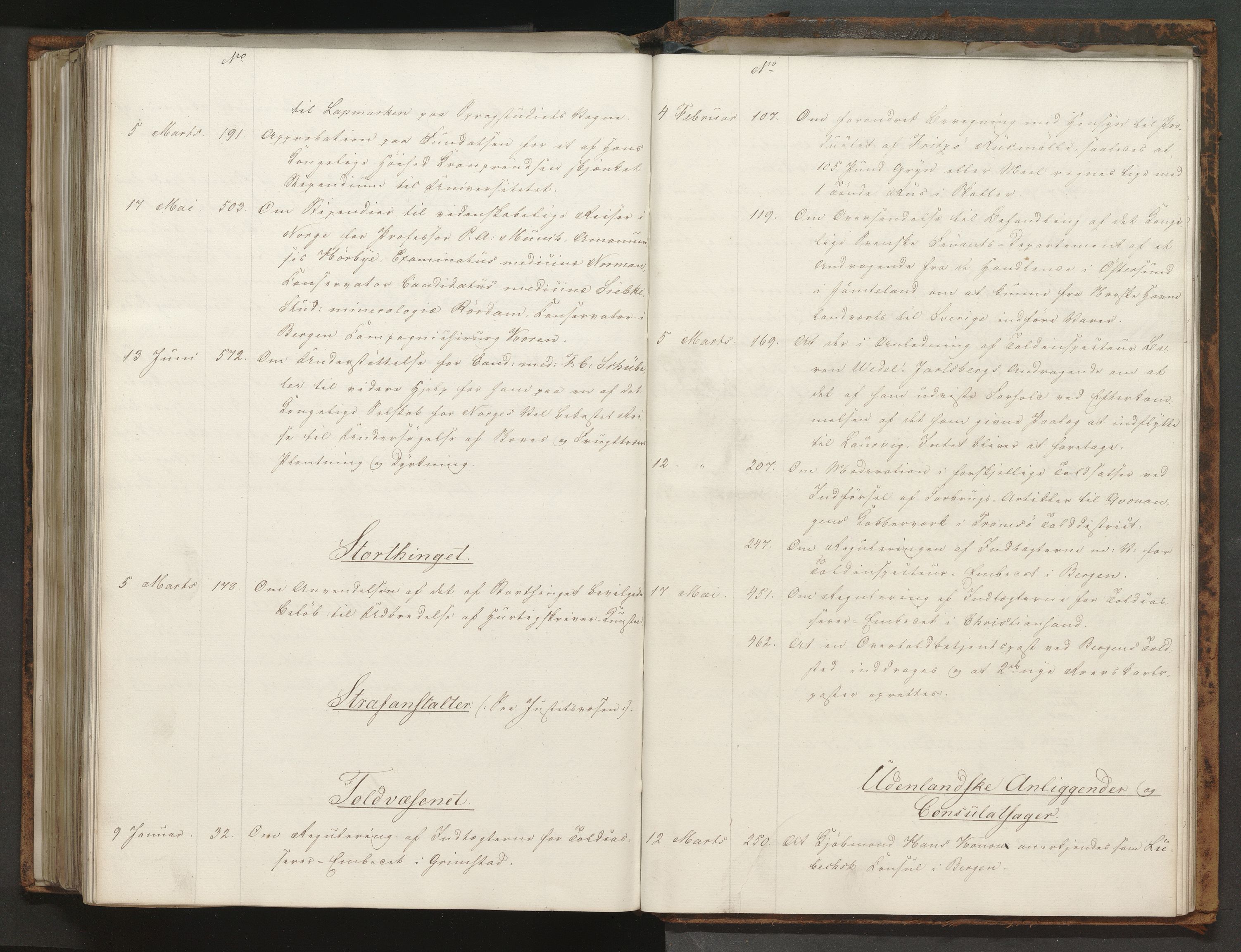 Statsrådssekretariatet, AV/RA-S-1001/A/Ab/L0071: Kgl. res. nr. 1-632, 1. halvår, 1850