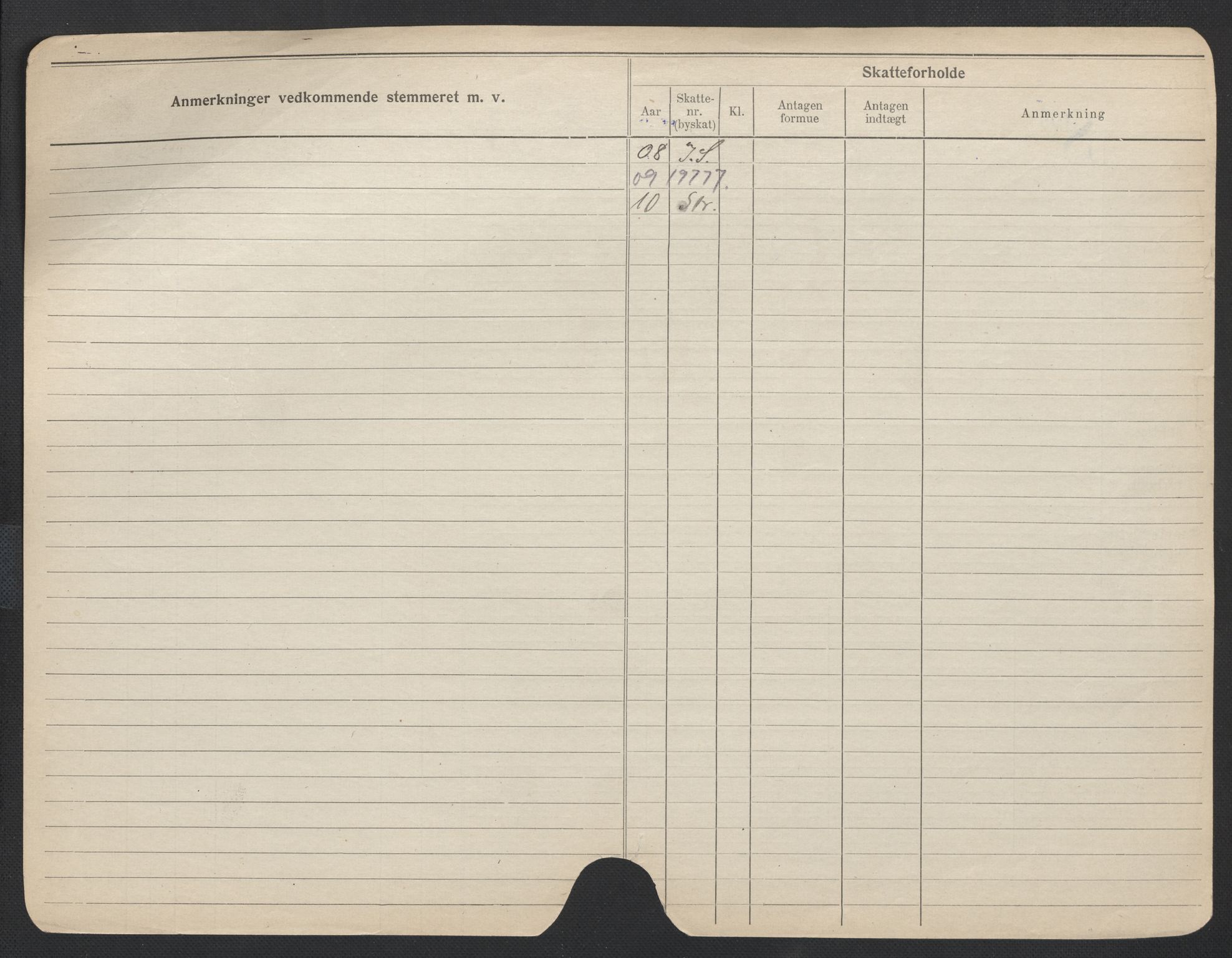 Oslo folkeregister, Registerkort, SAO/A-11715/F/Fa/Fac/L0011: Menn, 1906-1914, s. 376b