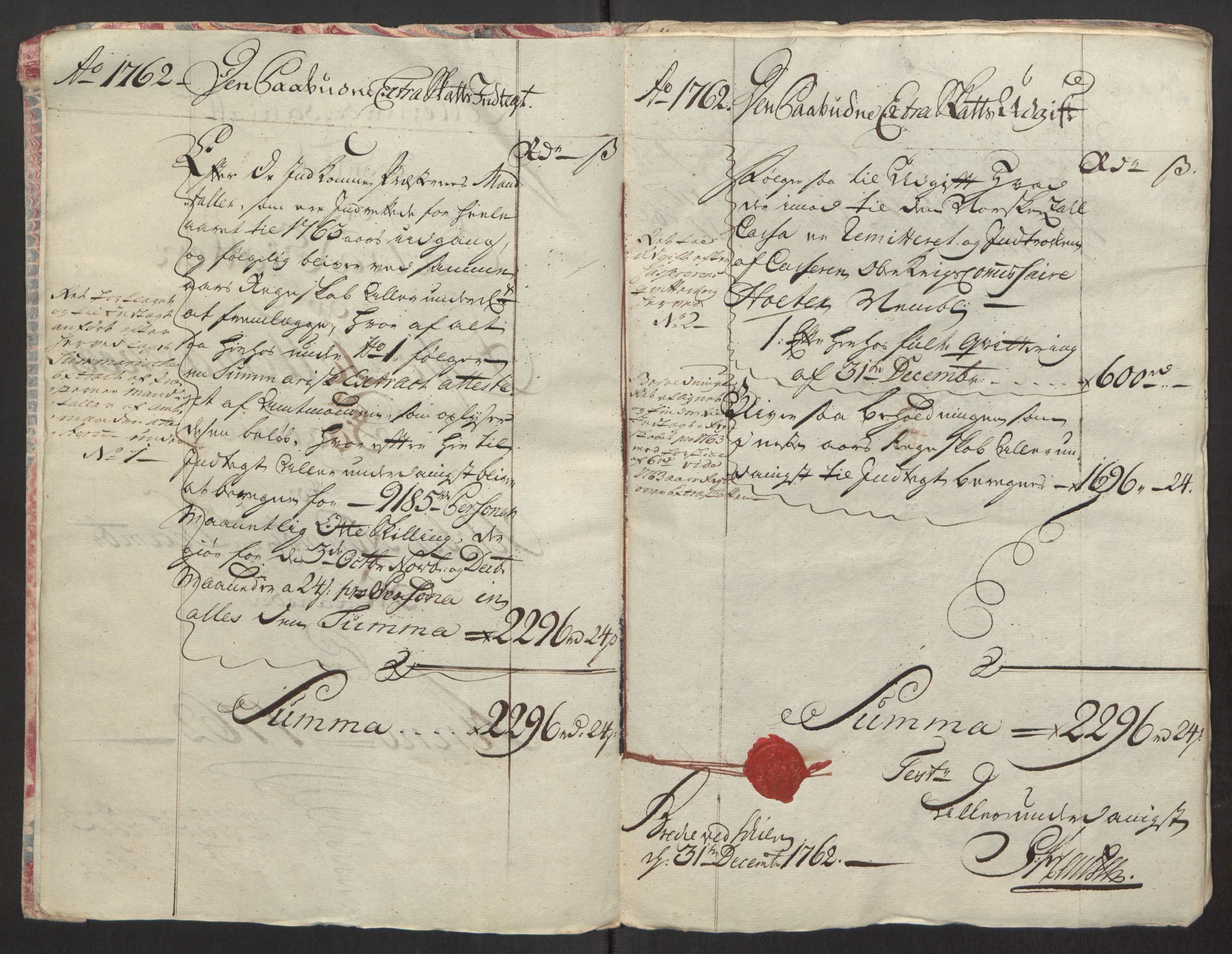 Rentekammeret inntil 1814, Reviderte regnskaper, Fogderegnskap, RA/EA-4092/R38/L2293: Ekstraskatten Øvre Telemark, 1762-1770, s. 5