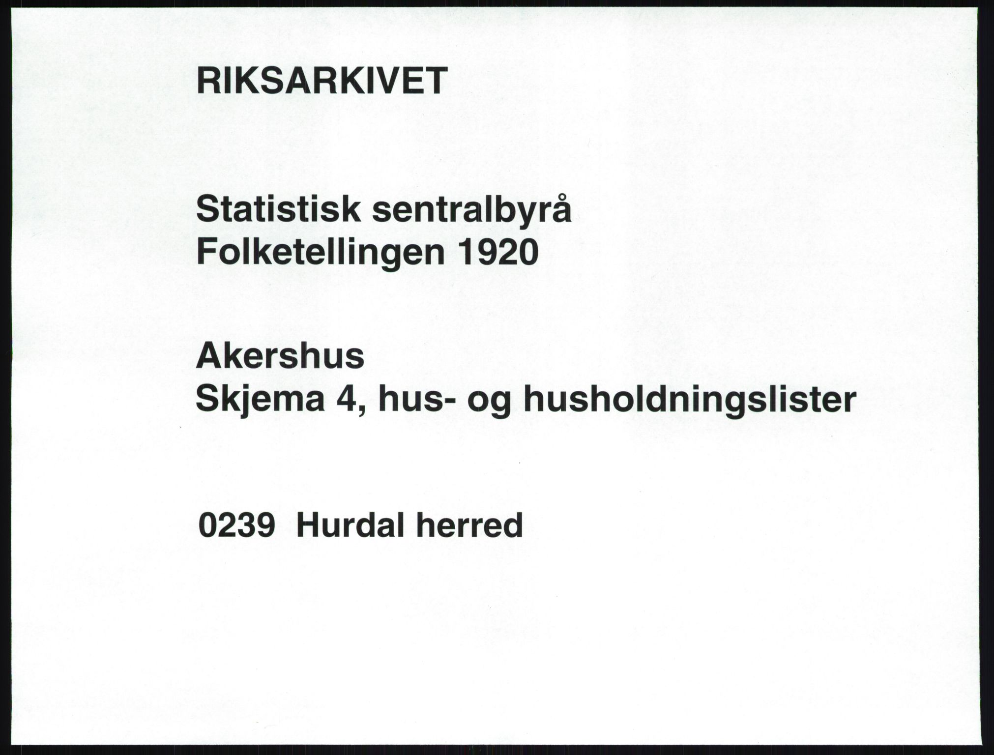 SAO, Folketelling 1920 for 0239 Hurdal herred, 1920, s. 26