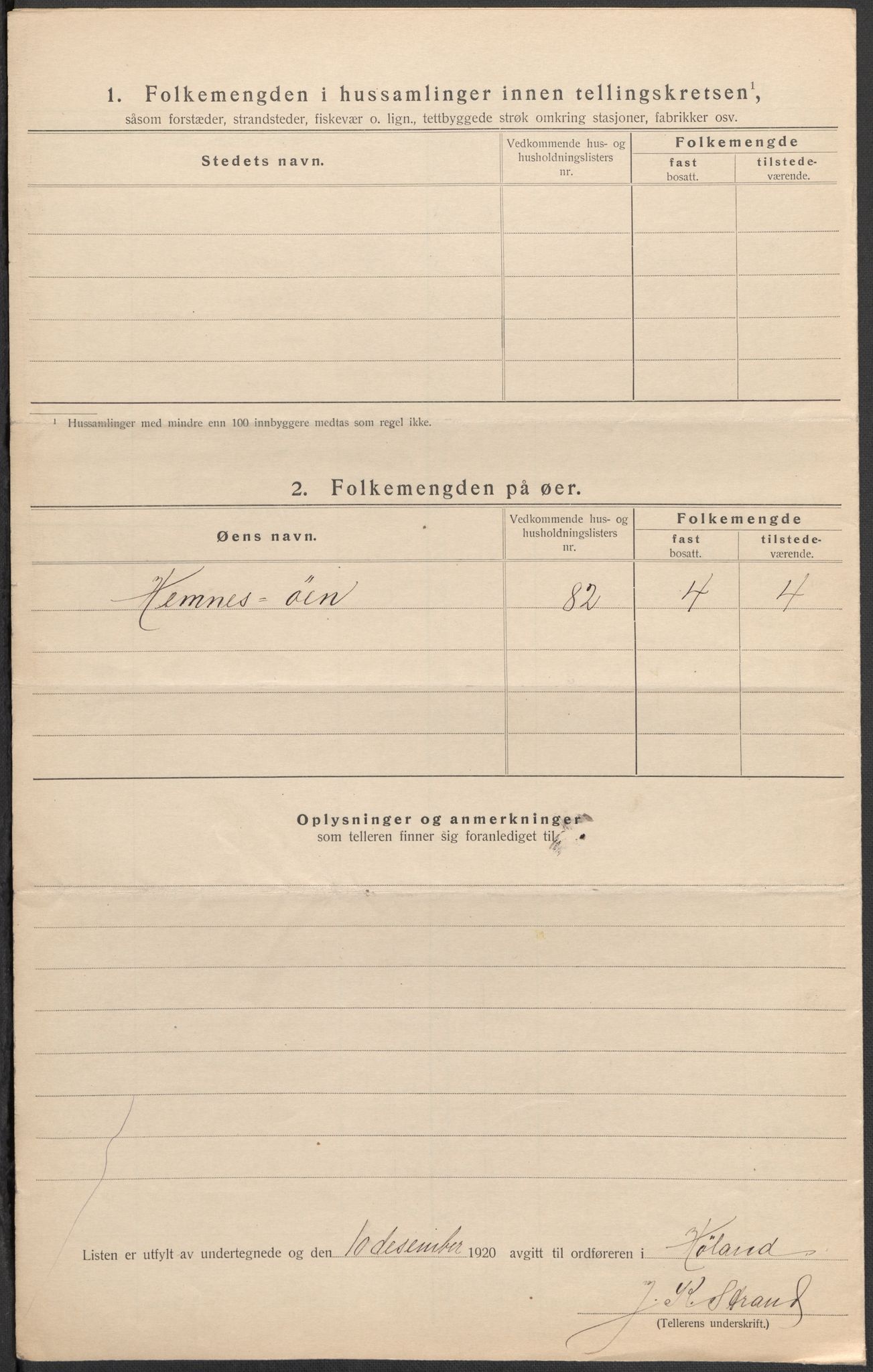 SAO, Folketelling 1920 for 0221 Høland herred, 1920, s. 54