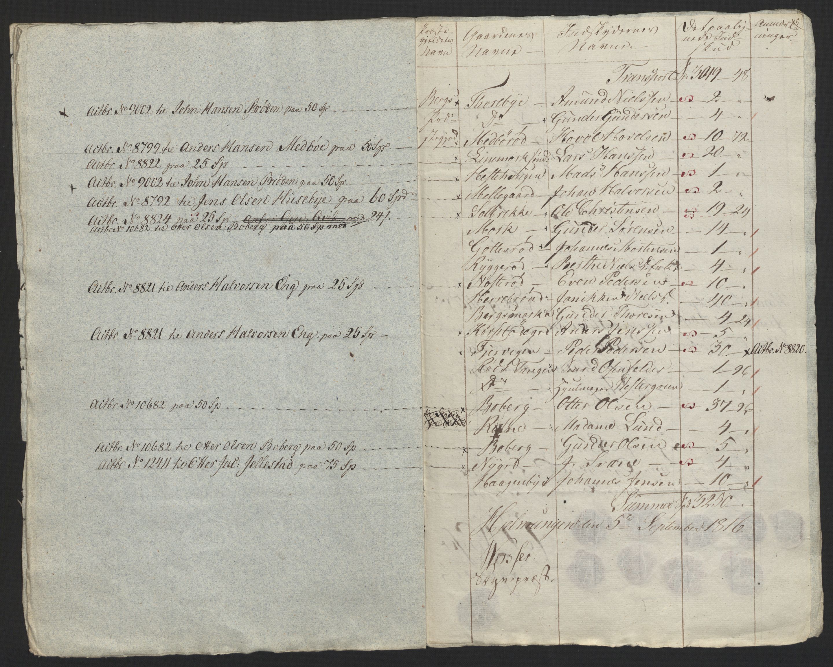 Sølvskatten 1816, NOBA/SOLVSKATTEN/A/L0008: Bind 9: Idd og Marker fogderi, 1816, s. 17