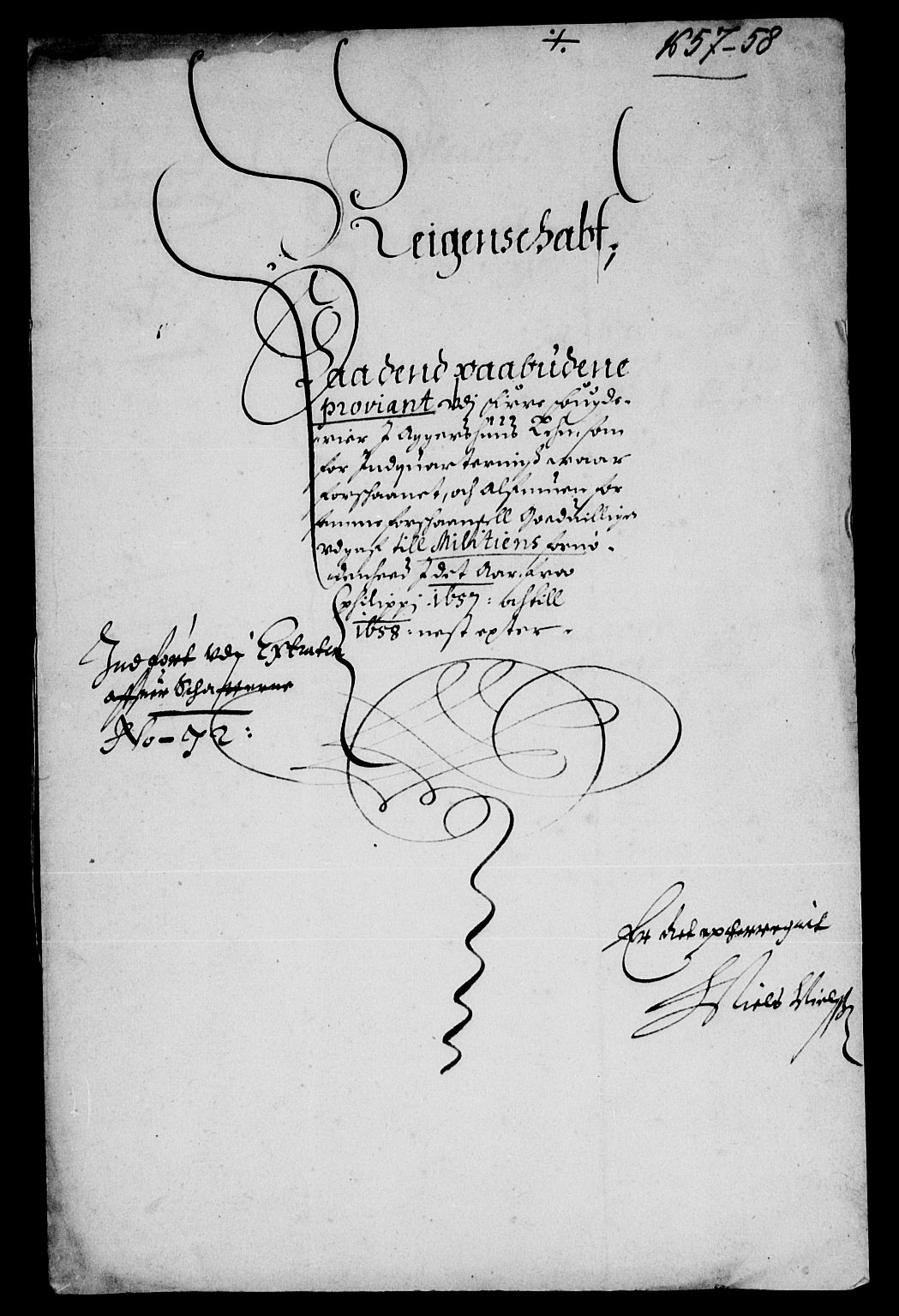 Rentekammeret inntil 1814, Reviderte regnskaper, Lensregnskaper, RA/EA-5023/R/Rb/Rba/L0245: Akershus len, 1657-1658