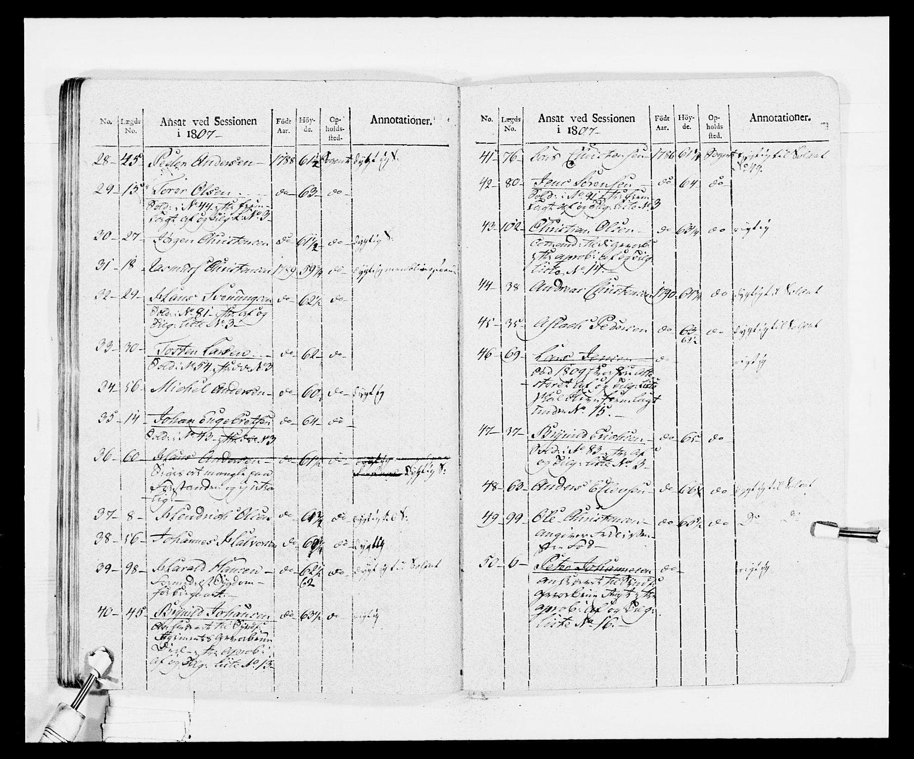 Generalitets- og kommissariatskollegiet, Det kongelige norske kommissariatskollegium, AV/RA-EA-5420/E/Eh/L0030b: Sønnafjelske gevorbne infanteriregiment, 1810, s. 205