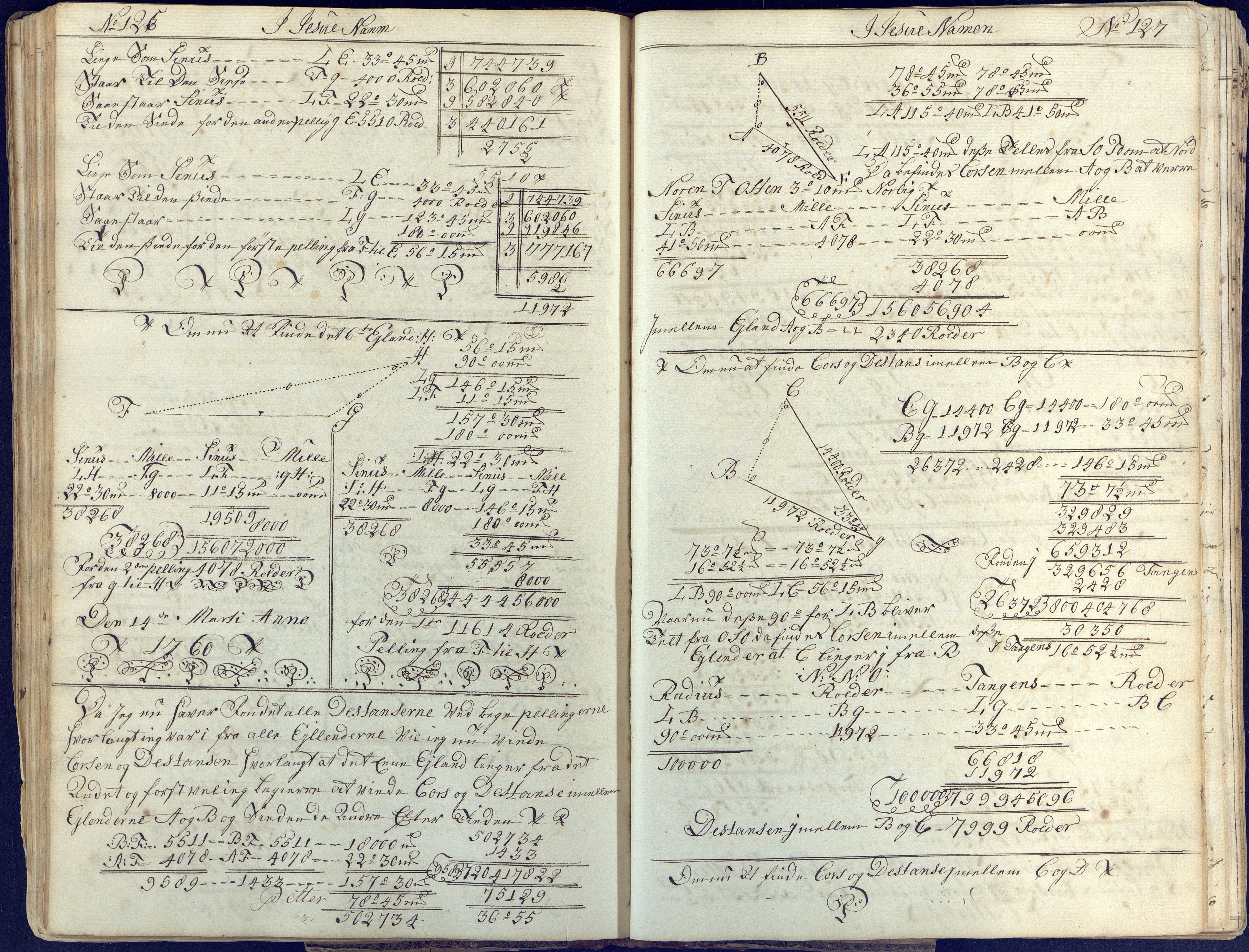 Fartøysarkivet, AAKS/PA-1934/F/L0176/0005: Flere fartøy (se mappenivå) / Ingeborg Maria (snov), 1766-1768, s. 126-127