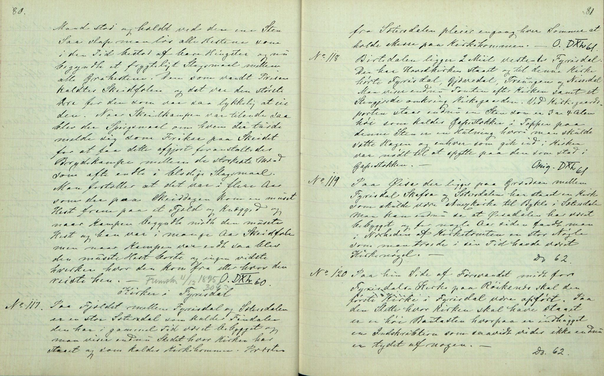Rikard Berge, TEMU/TGM-A-1003/F/L0007/0008: 251-299 / 258 Bø. Samlet af H. N. Tvedten, 1894, s. 80-81