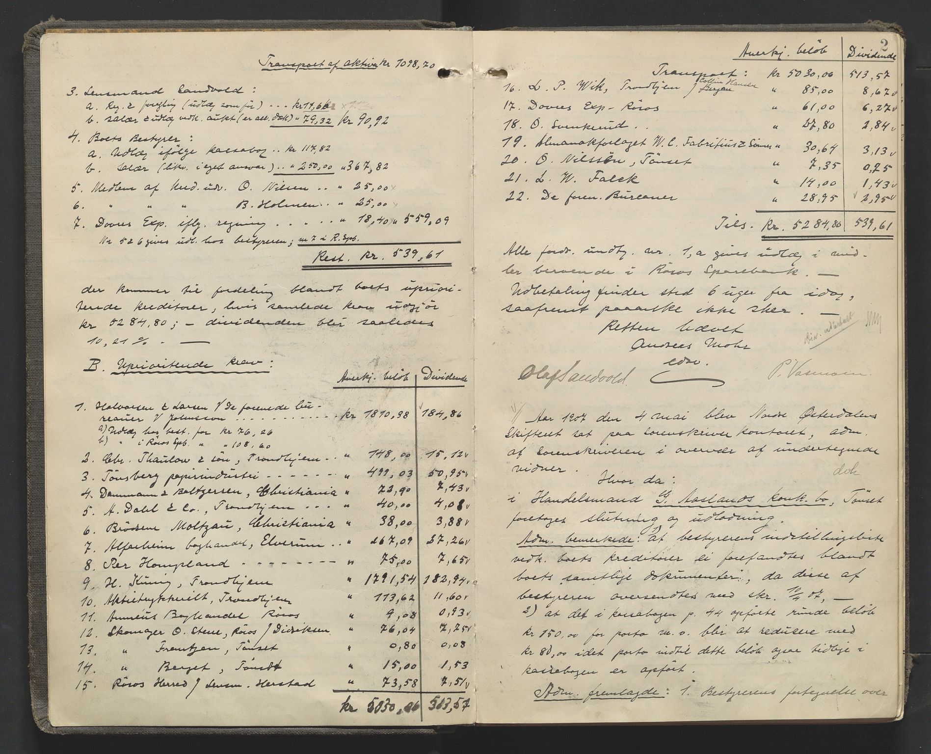 Nord-Østerdal tingrett, AV/SAH-TING-020/J/Jd/L0006: Skifteutlodningsprotokoll, 1907-1920, s. 2