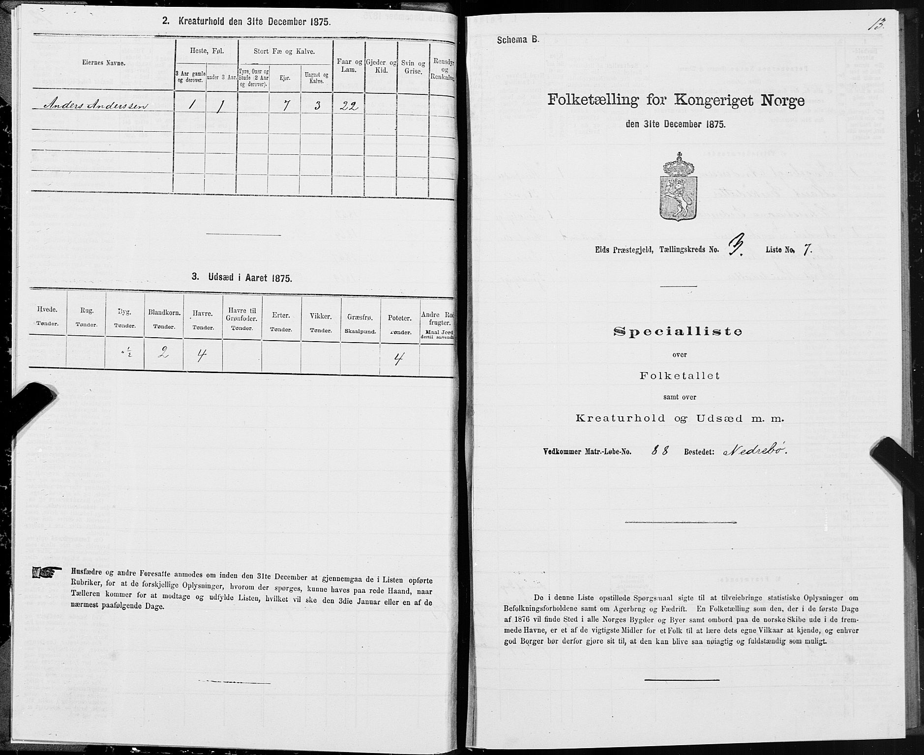 SAT, Folketelling 1875 for 1538P Eid prestegjeld, 1875, s. 2013