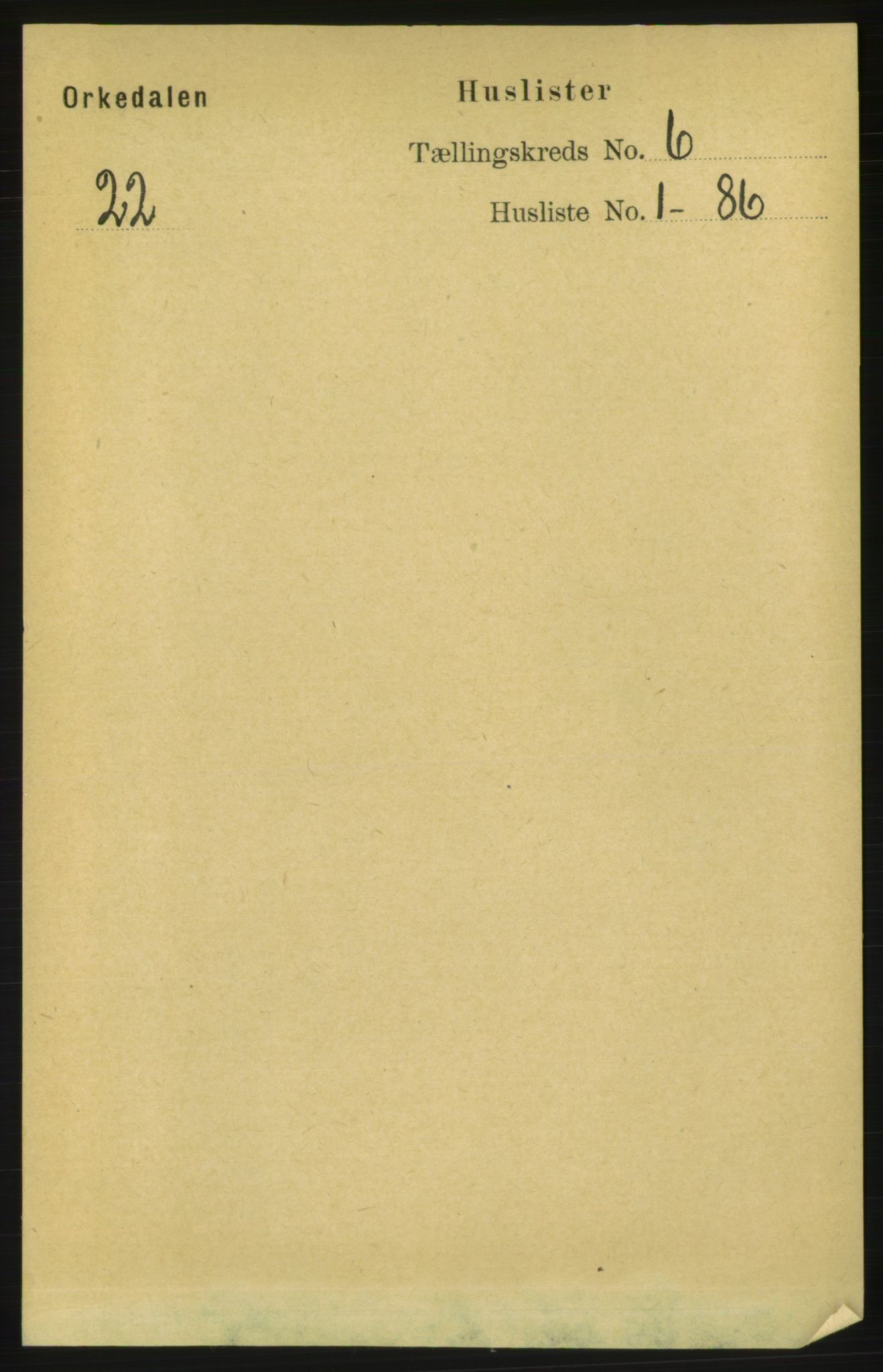 RA, Folketelling 1891 for 1638 Orkdal herred, 1891, s. 2766