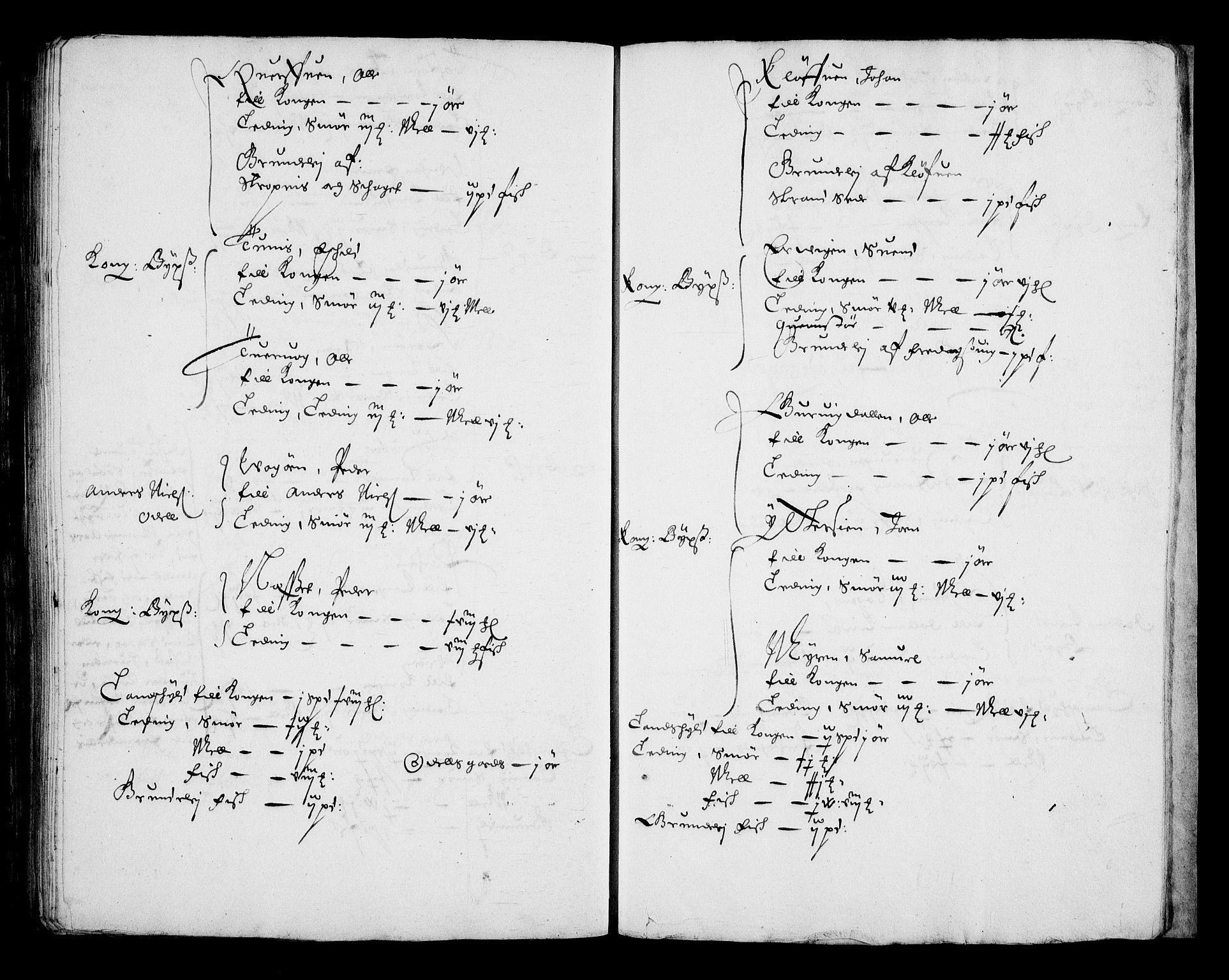 Rentekammeret inntil 1814, Realistisk ordnet avdeling, AV/RA-EA-4070/N/Na/L0002/0002: [XI g]: Trondheims stifts jordebøker: / Fosen fogderi, 1664