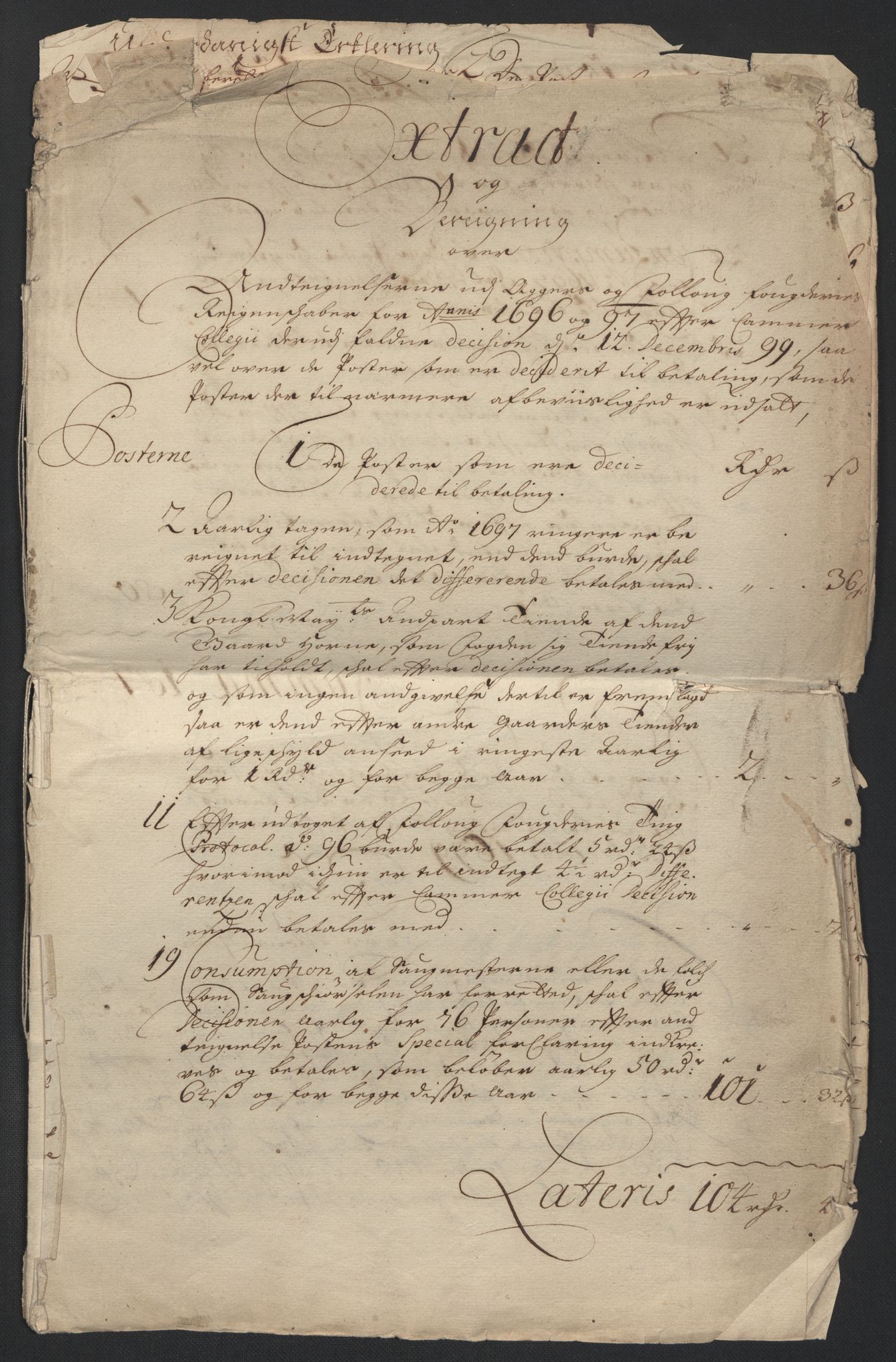 Rentekammeret inntil 1814, Reviderte regnskaper, Fogderegnskap, RA/EA-4092/R10/L0440: Fogderegnskap Aker og Follo, 1696-1697, s. 564