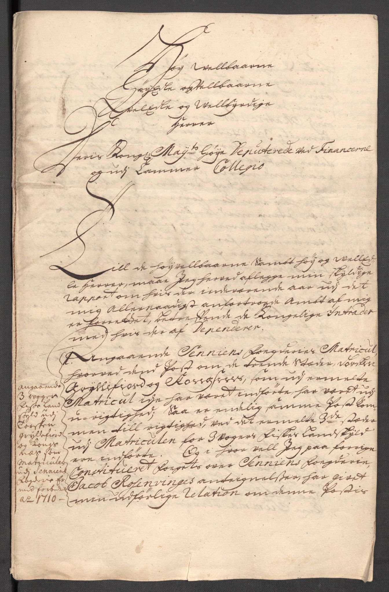 Rentekammeret inntil 1814, Reviderte regnskaper, Fogderegnskap, AV/RA-EA-4092/R65/L4511: Fogderegnskap Helgeland, 1710-1711, s. 404