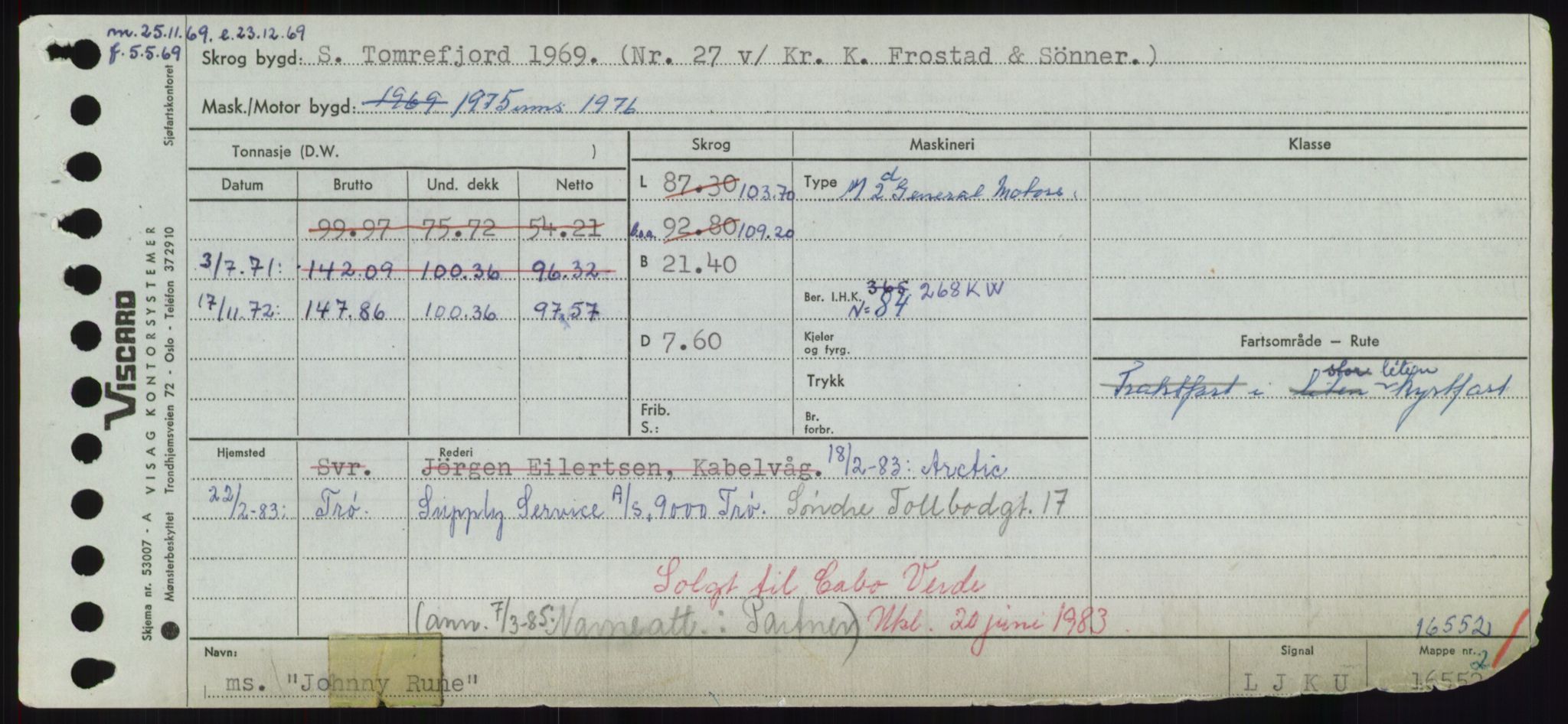 Sjøfartsdirektoratet med forløpere, Skipsmålingen, RA/S-1627/H/Hd/L0019: Fartøy, J, s. 493