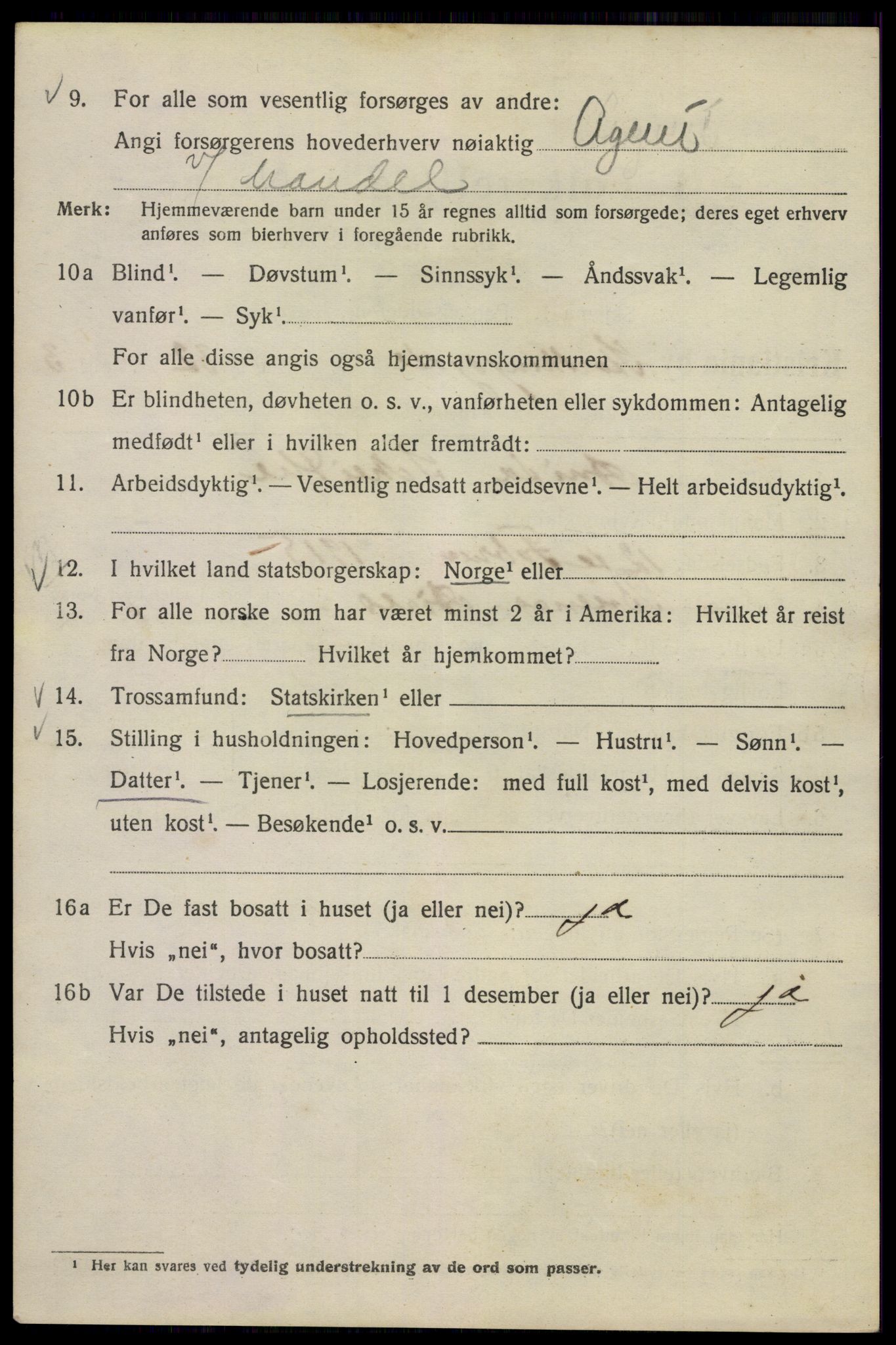 SAO, Folketelling 1920 for 0301 Kristiania kjøpstad, 1920, s. 550808