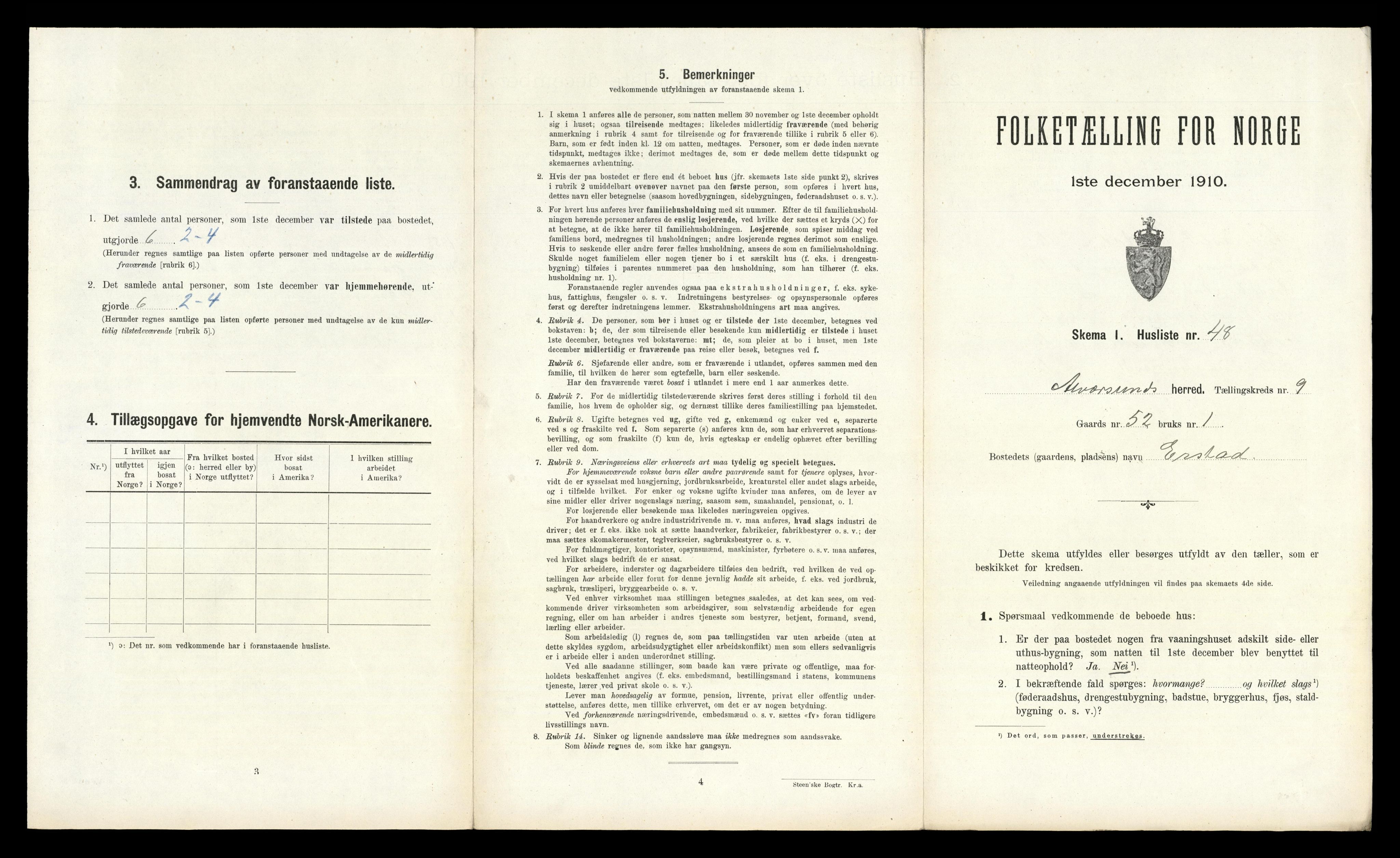 RA, Folketelling 1910 for 1257 Alversund herred, 1910, s. 744