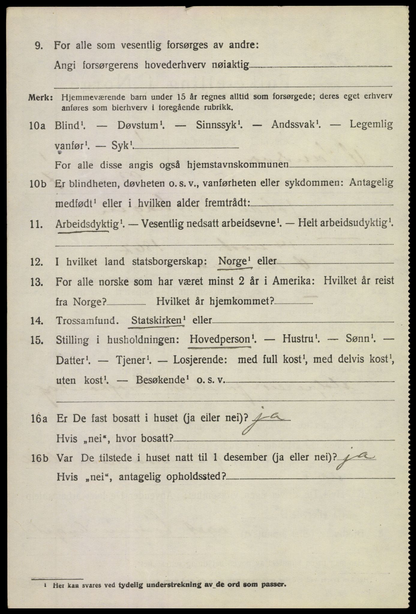 SAKO, Folketelling 1920 for 0630 Øvre Sandsvær herred, 1920, s. 1357