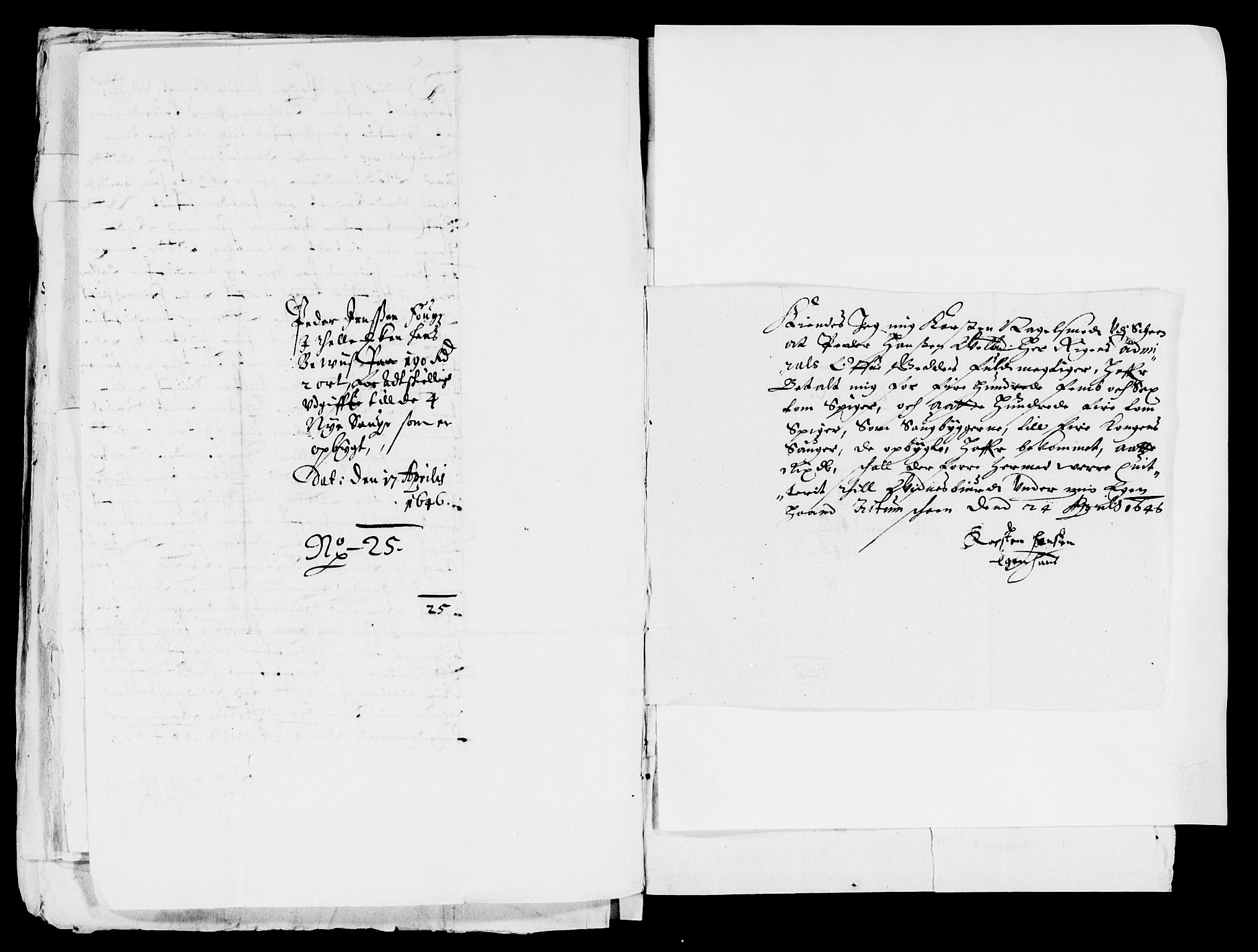 Rentekammeret inntil 1814, Reviderte regnskaper, Lensregnskaper, AV/RA-EA-5023/R/Rb/Rbp/L0033: Bratsberg len, 1646-1648