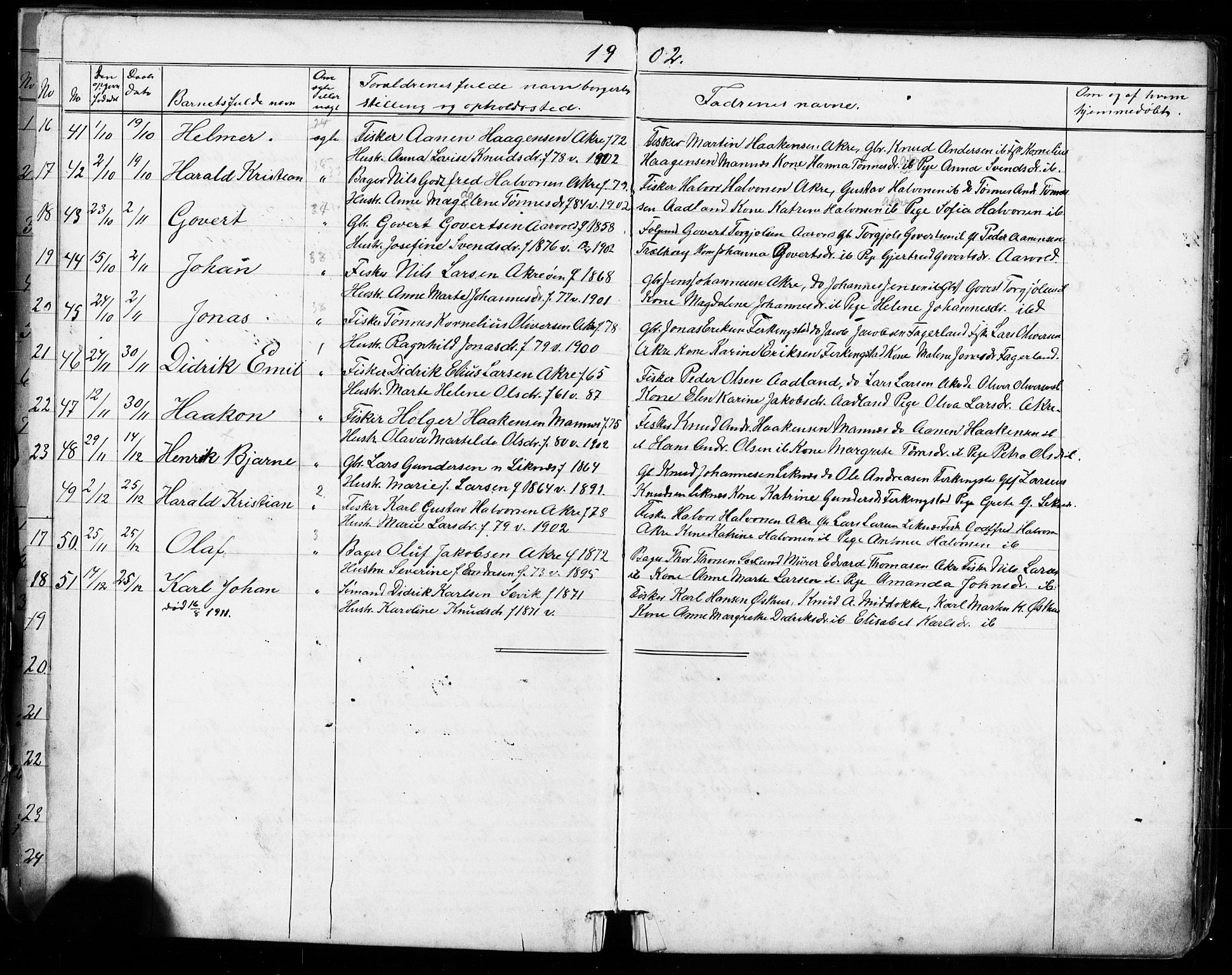 Kopervik sokneprestkontor, AV/SAST-A-101850/H/Ha/Hab/L0002: Klokkerbok nr. B 2, 1881-1905, s. 109