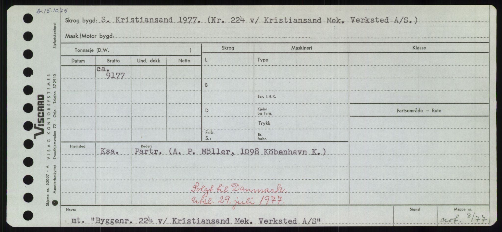 Sjøfartsdirektoratet med forløpere, Skipsmålingen, AV/RA-S-1627/H/Hd/L0006: Fartøy, Byg-Båt, s. 431