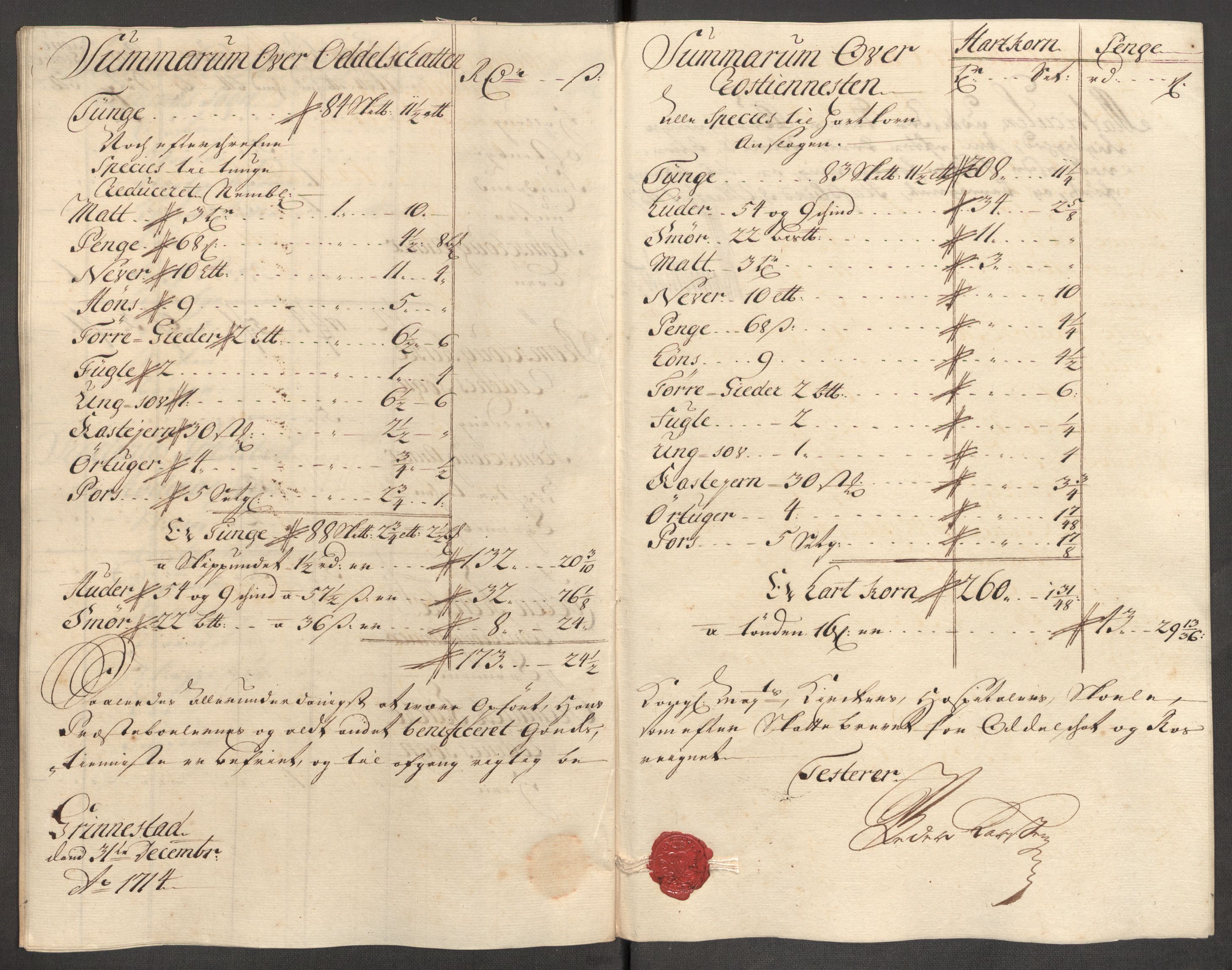 Rentekammeret inntil 1814, Reviderte regnskaper, Fogderegnskap, AV/RA-EA-4092/R07/L0308: Fogderegnskap Rakkestad, Heggen og Frøland, 1714, s. 193