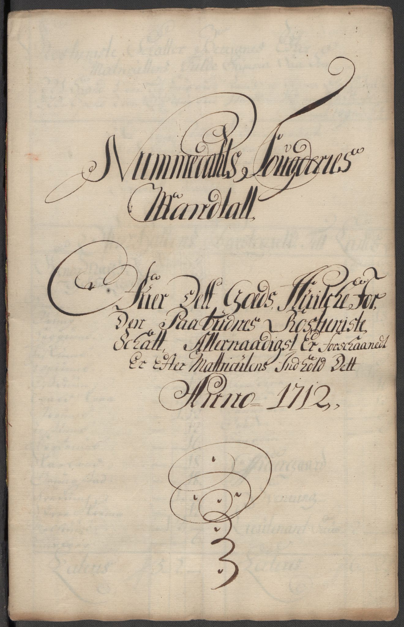 Rentekammeret inntil 1814, Reviderte regnskaper, Fogderegnskap, RA/EA-4092/R64/L4433: Fogderegnskap Namdal, 1712, s. 81