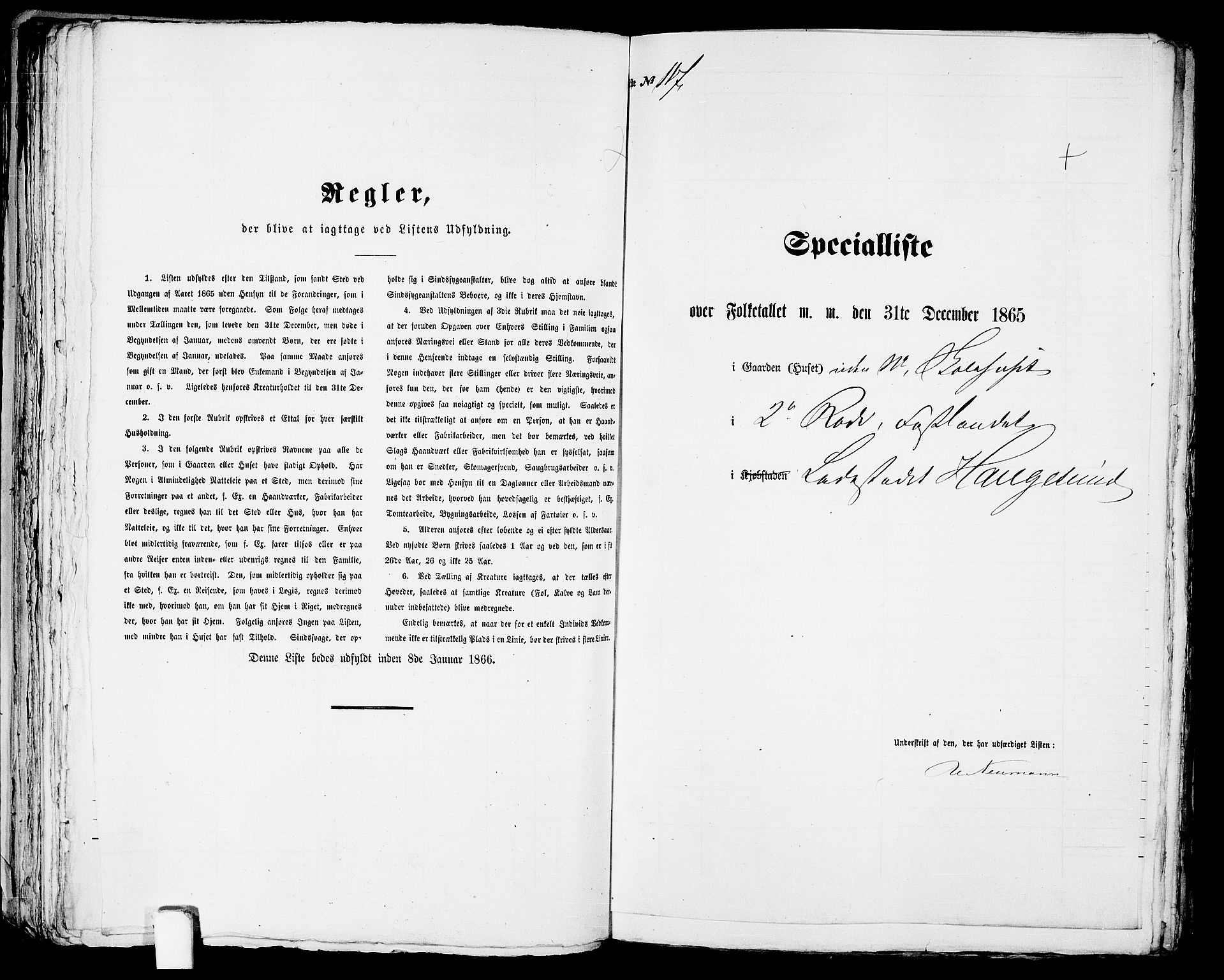 RA, Folketelling 1865 for 1106B Torvastad prestegjeld, Haugesund ladested, 1865, s. 244