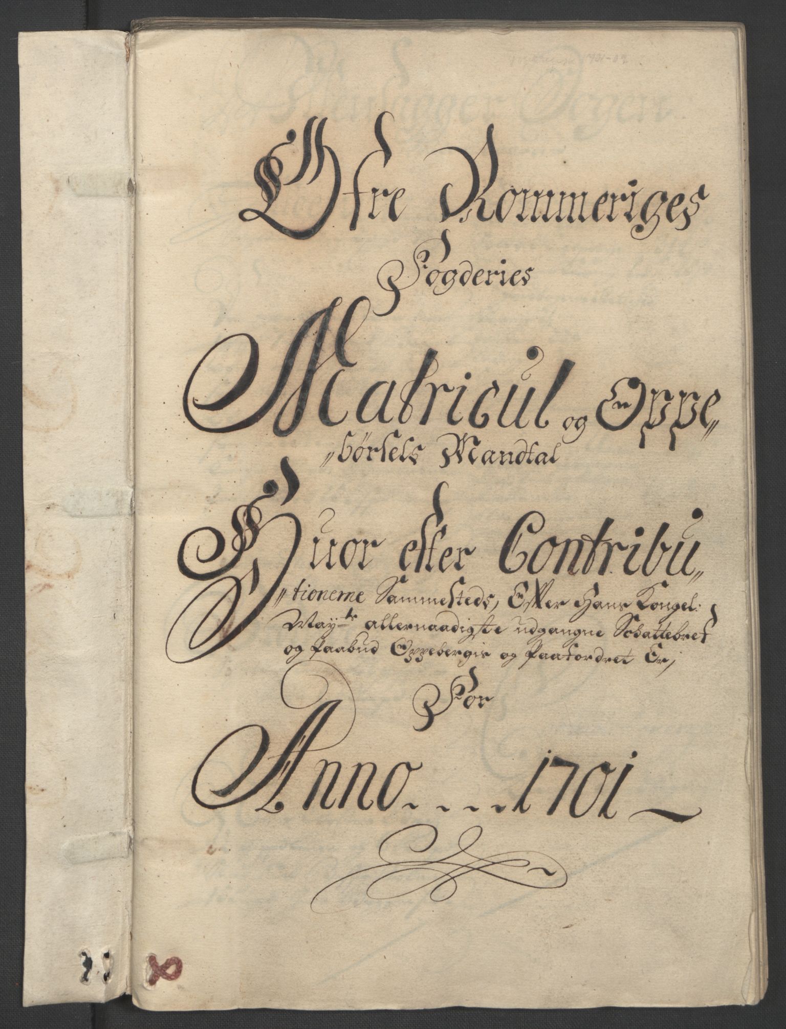 Rentekammeret inntil 1814, Reviderte regnskaper, Fogderegnskap, RA/EA-4092/R12/L0713: Fogderegnskap Øvre Romerike, 1701, s. 76