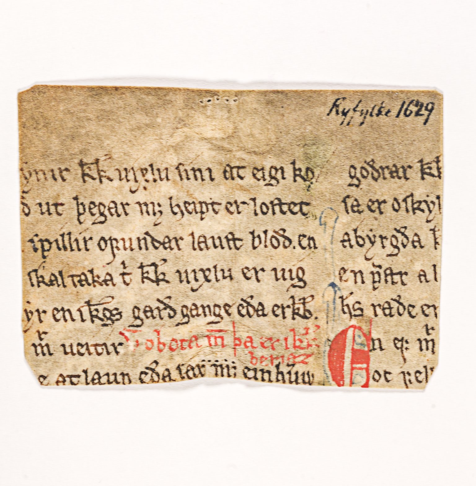 Riksarkivets diplomsamling, AV/RA-EA-5965/F26/L0001: Norrøne membranfragmenter bestand 1, 1100-1536, s. 20