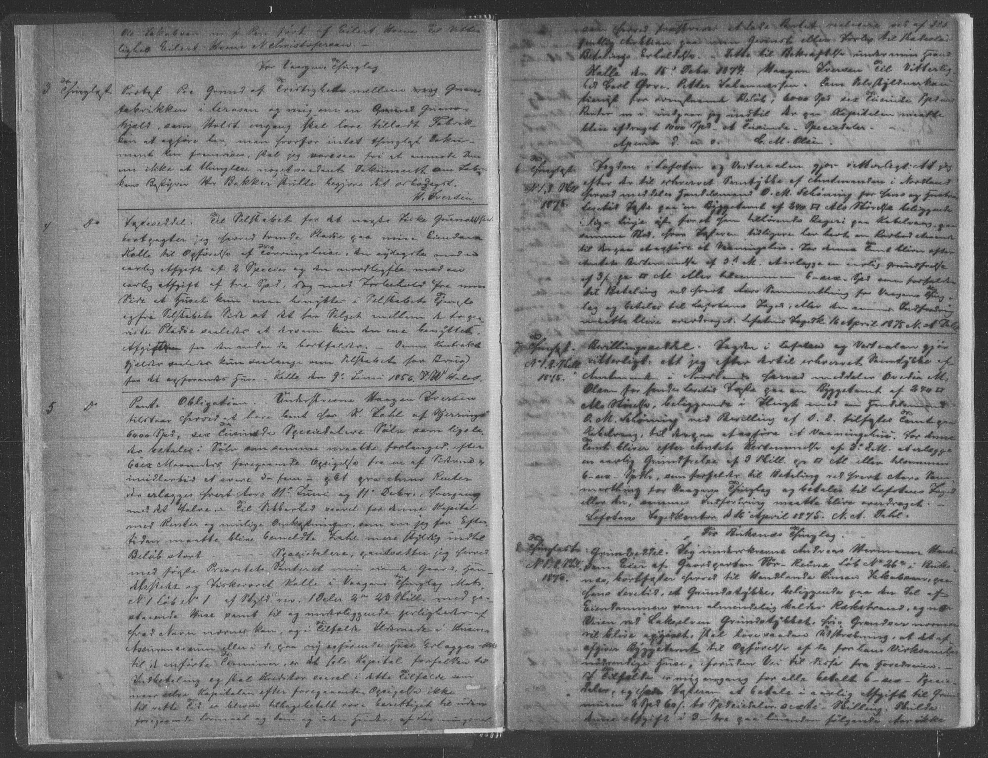 Vesterålen sorenskriveri, SAT/A-4180/1/2/2Ca/L0015: Pantebok nr. M-III, 1875-1877, s. 325