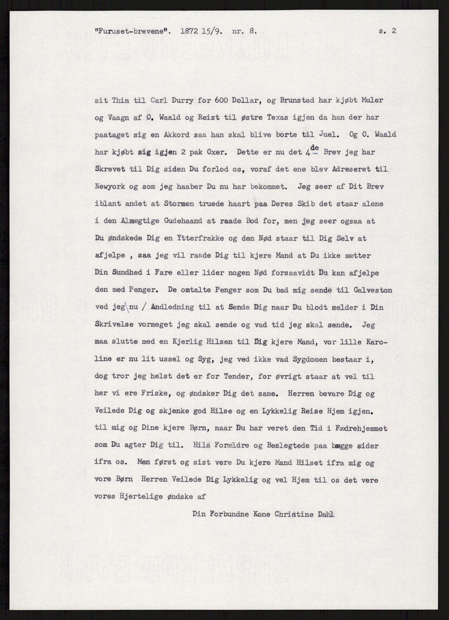 Samlinger til kildeutgivelse, Amerikabrevene, AV/RA-EA-4057/F/L0007: Innlån fra Hedmark: Berg - Furusetbrevene, 1838-1914, s. 531