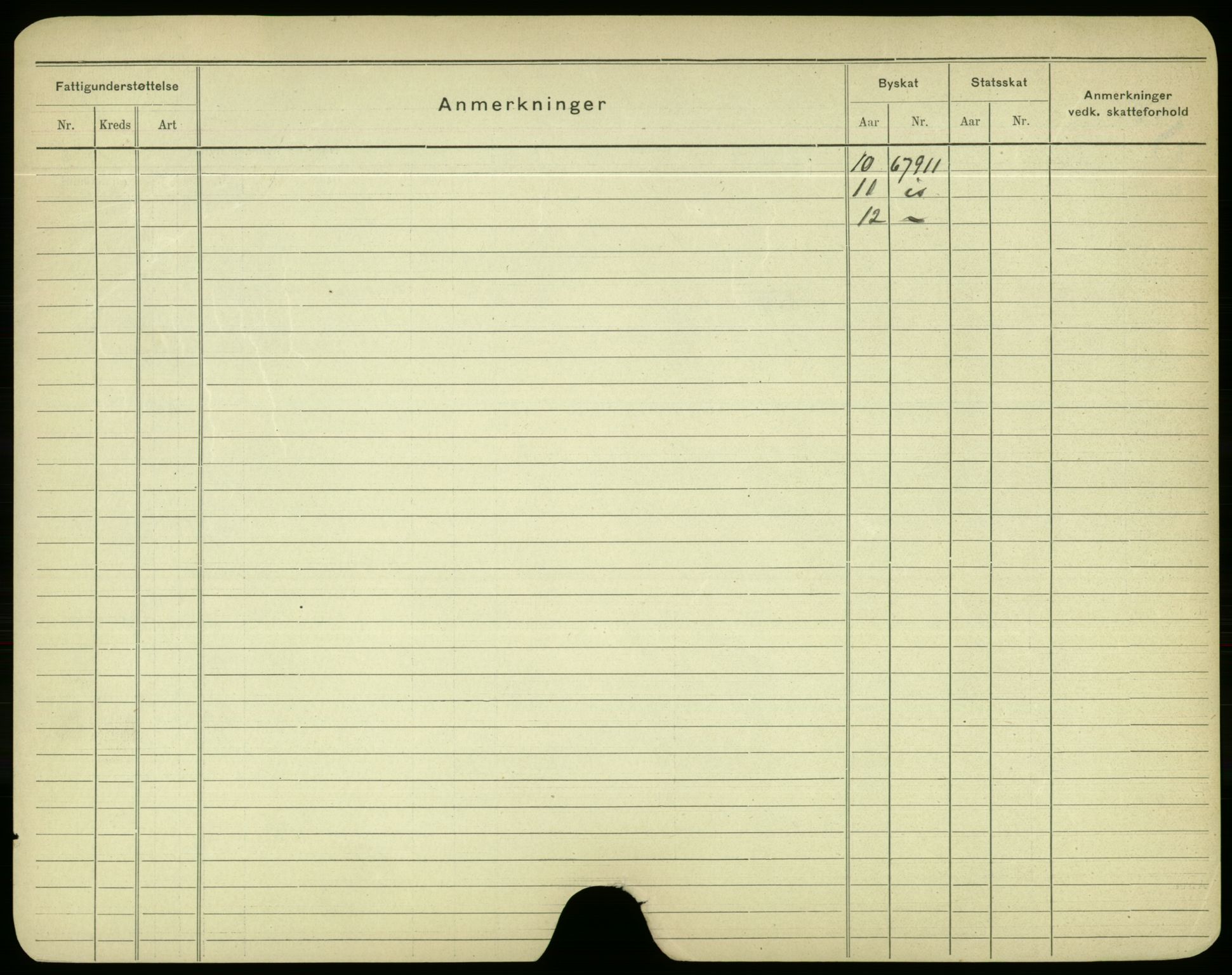 Oslo folkeregister, Registerkort, SAO/A-11715/F/Fa/Fac/L0003: Menn, 1906-1914, s. 1049b