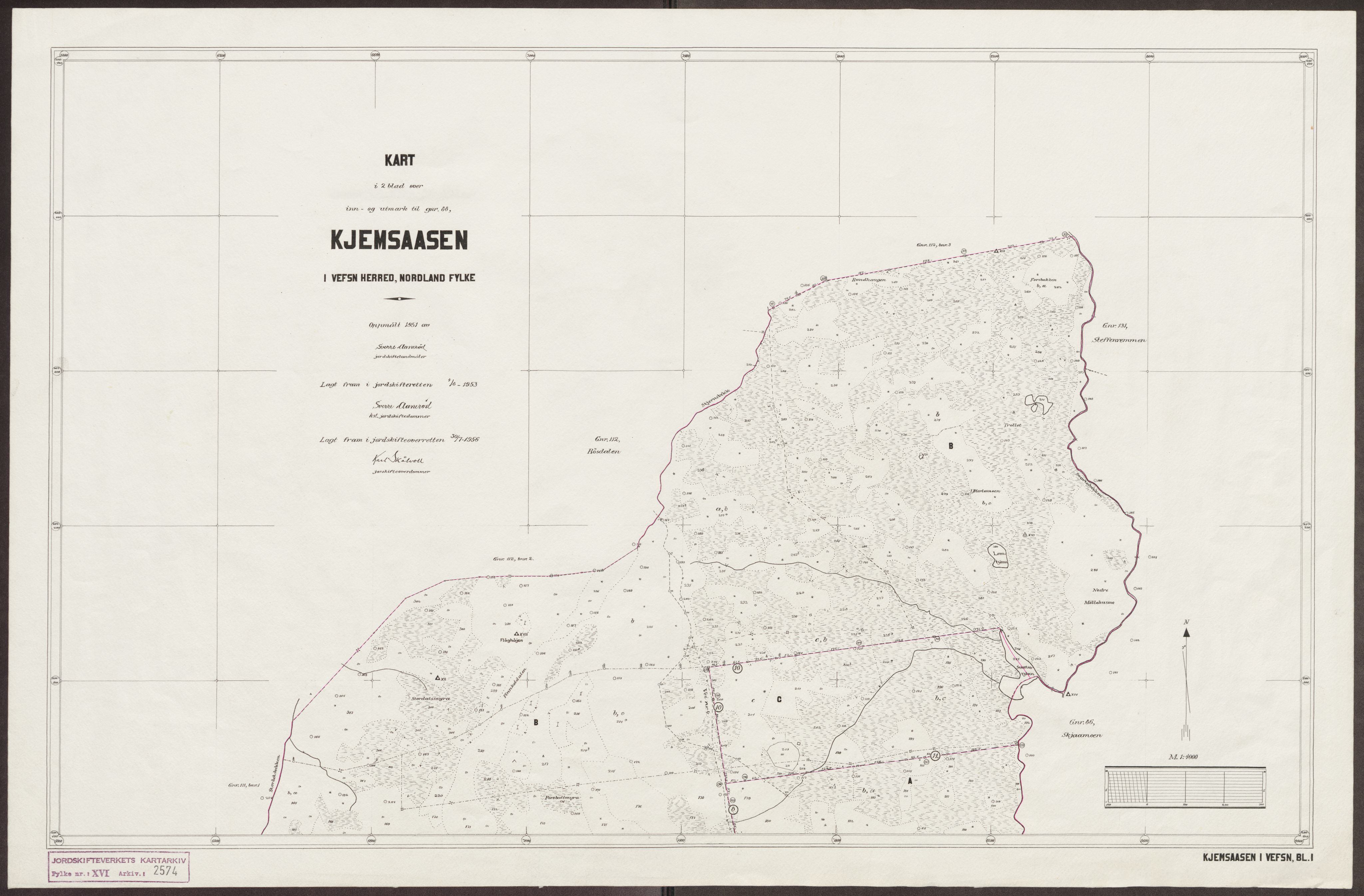 Jordskifteverkets kartarkiv, AV/RA-S-3929/T, 1859-1988, s. 3288