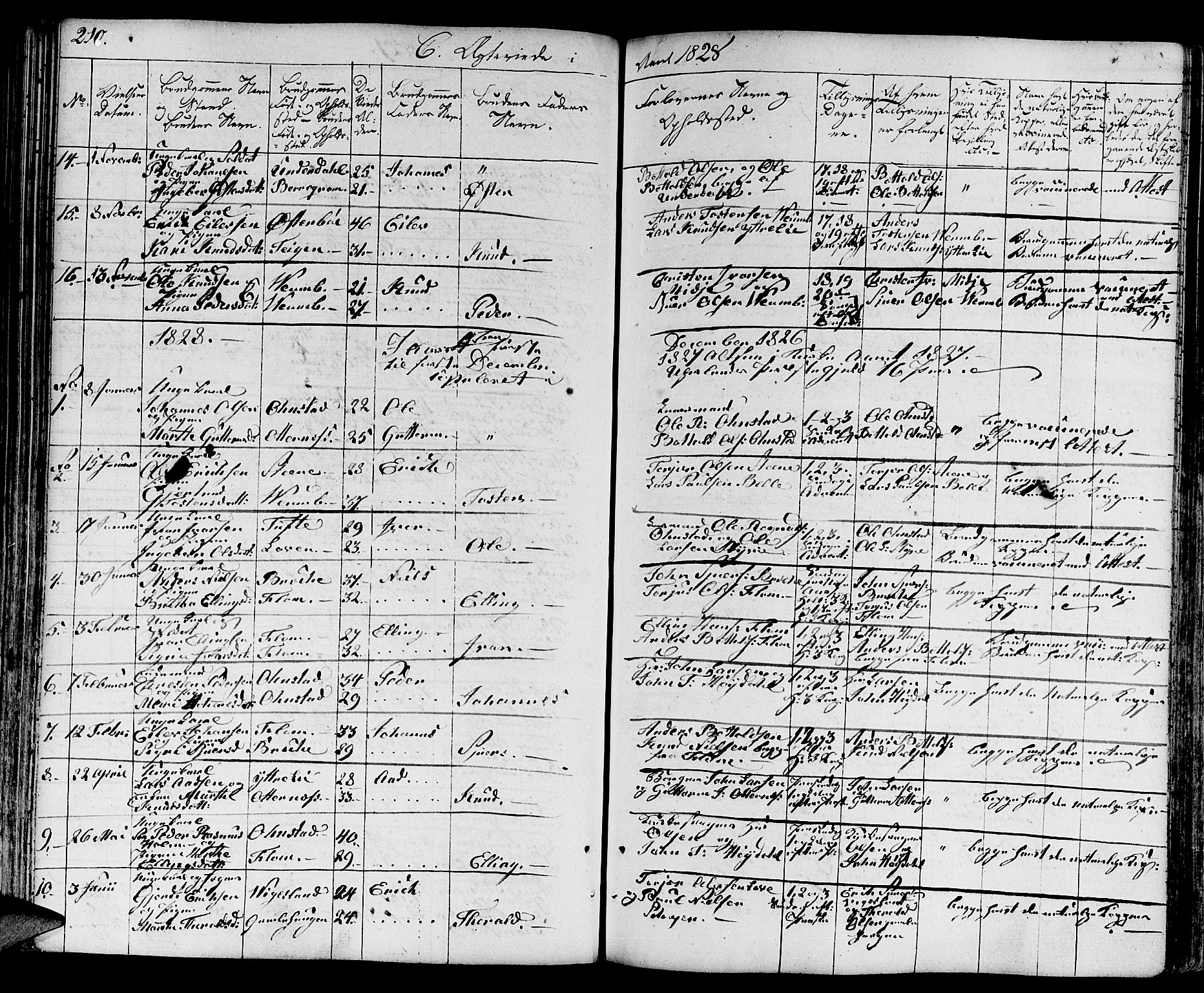 Aurland sokneprestembete, AV/SAB-A-99937/H/Ha/Haa/L0006: Ministerialbok nr. A 6, 1821-1859, s. 210
