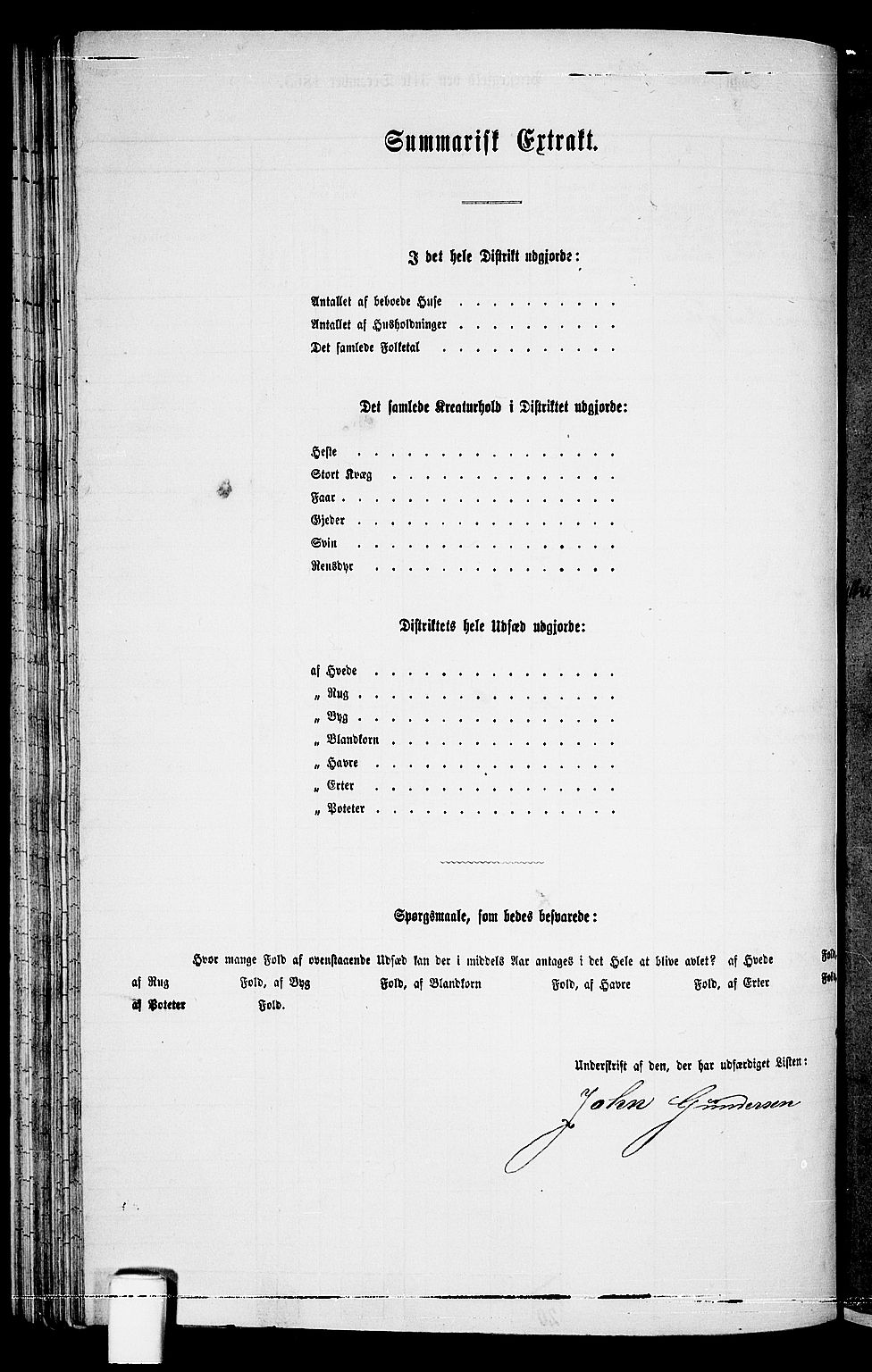 RA, Folketelling 1865 for 0927P Høvåg prestegjeld, 1865, s. 88