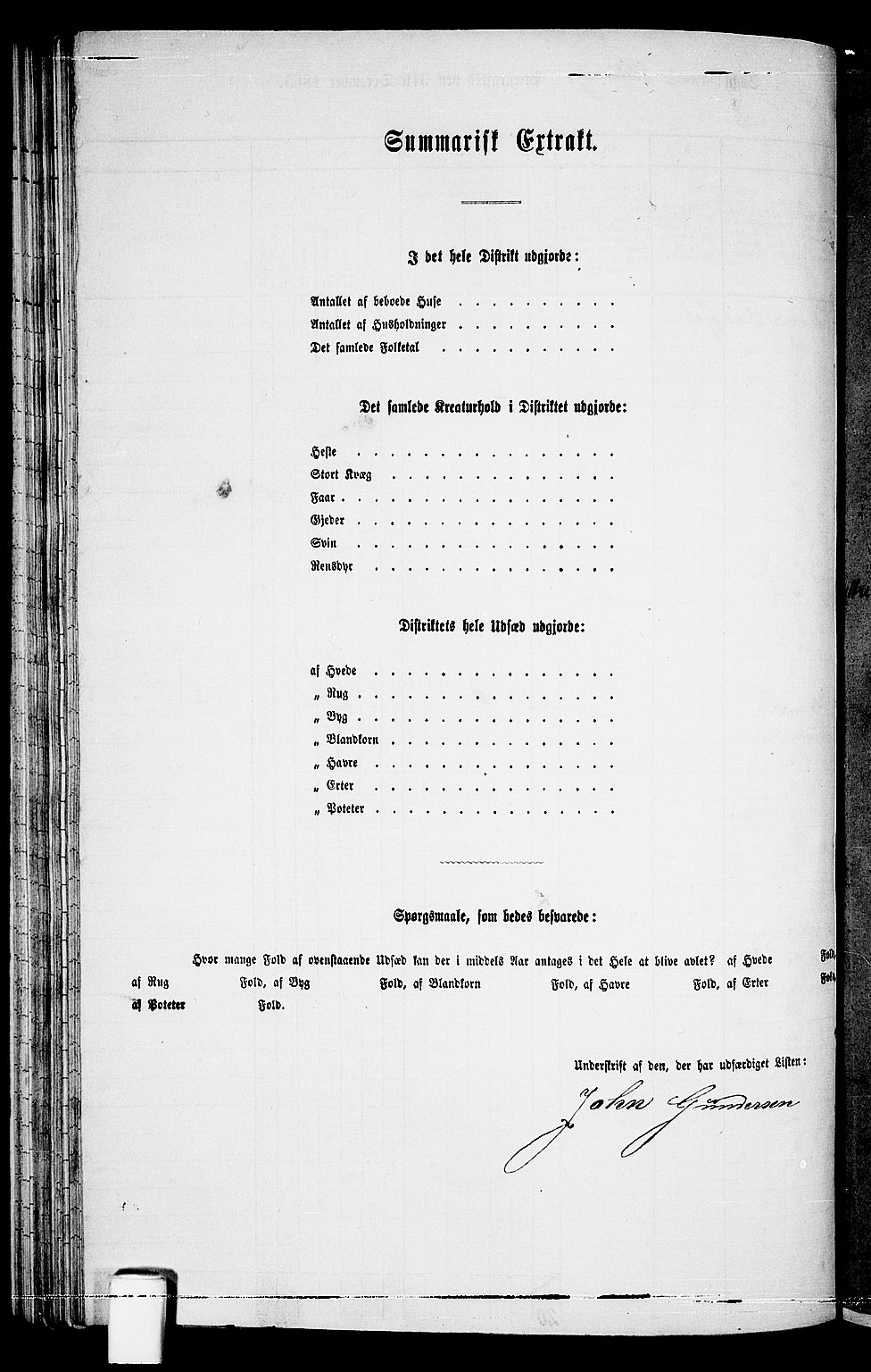 RA, Folketelling 1865 for 0927P Høvåg prestegjeld, 1865, s. 88