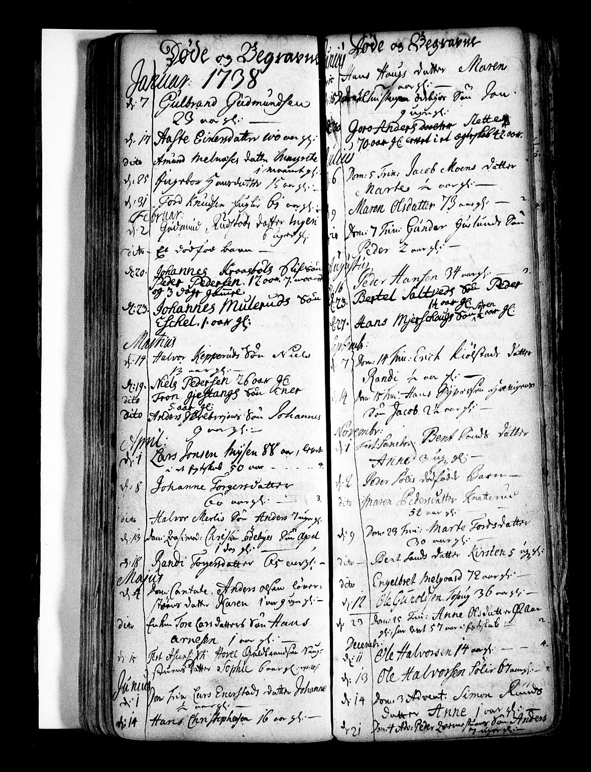 Enebakk prestekontor Kirkebøker, AV/SAO-A-10171c/F/Fa/L0001: Ministerialbok nr. I 1, 1719-1754