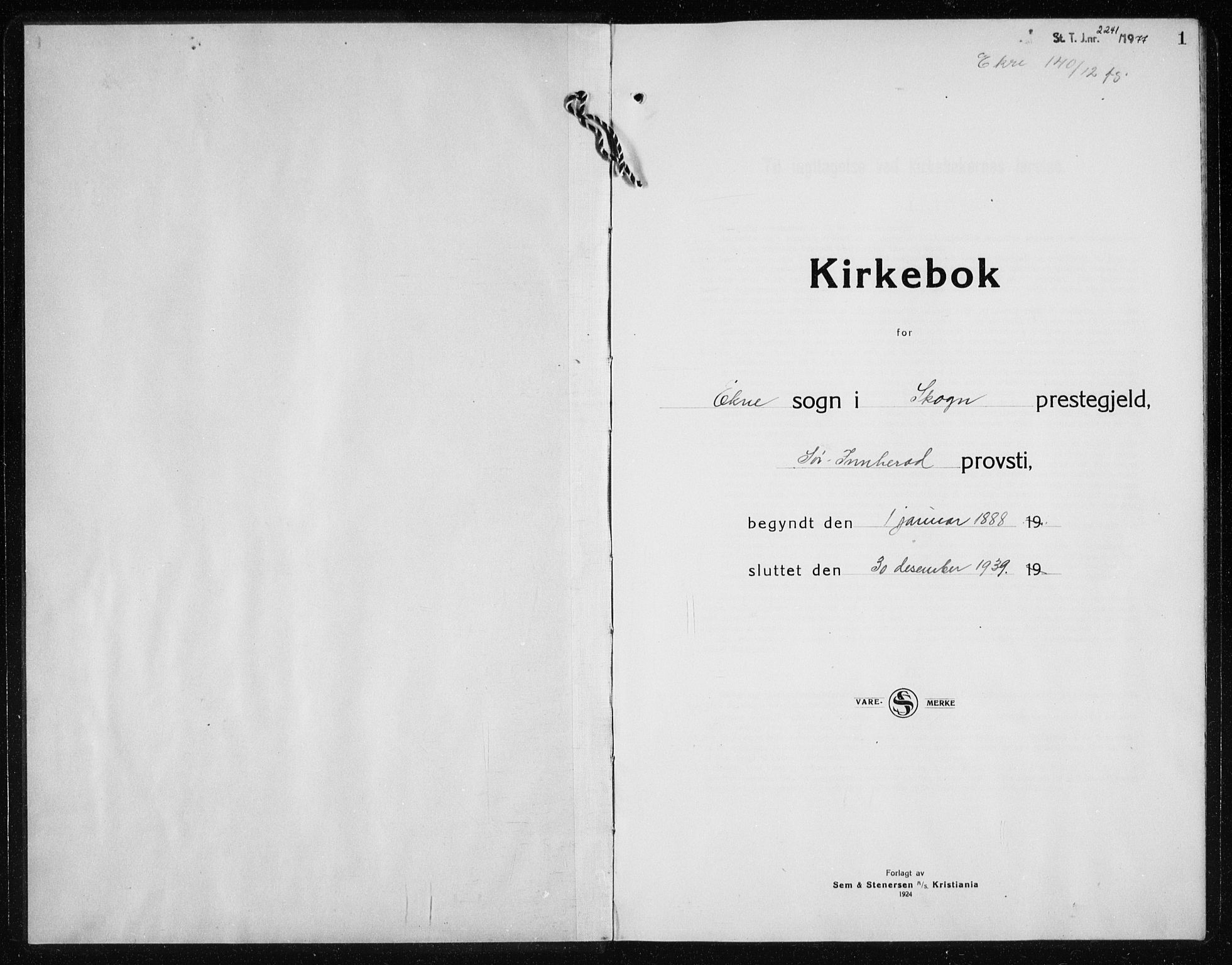 Ministerialprotokoller, klokkerbøker og fødselsregistre - Nord-Trøndelag, AV/SAT-A-1458/719/L0180: Klokkerbok nr. 719C01, 1878-1940, s. 1