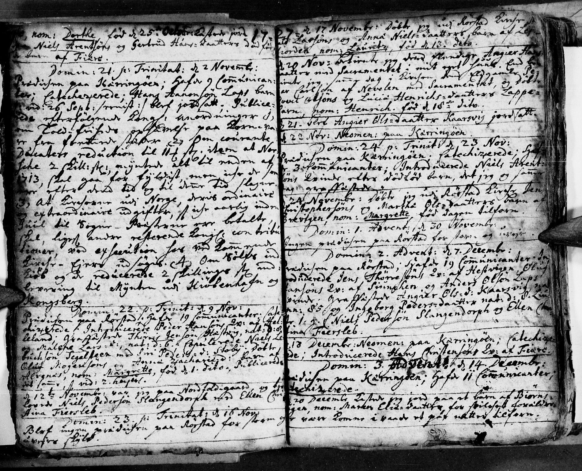 Ministerialprotokoller, klokkerbøker og fødselsregistre - Nordland, AV/SAT-A-1459/853/L0765: Ministerialbok nr. 853A04, 1715-1745
