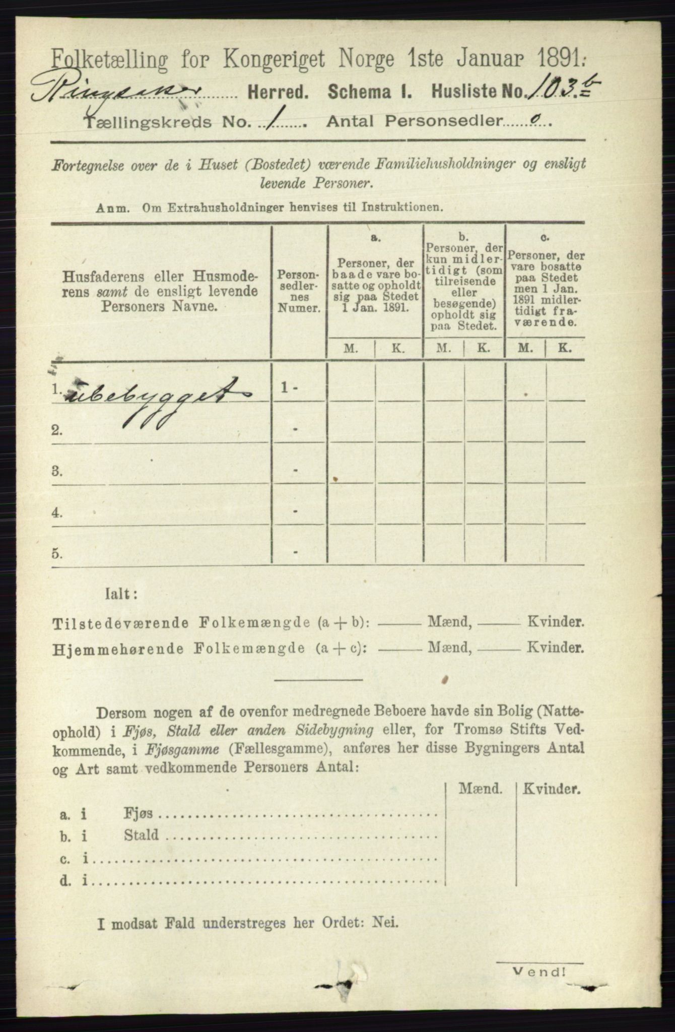 RA, Folketelling 1891 for 0412 Ringsaker herred, 1891, s. 170