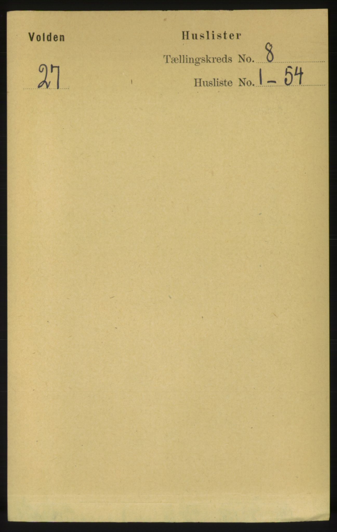 RA, Folketelling 1891 for 1519 Volda herred, 1891, s. 3769
