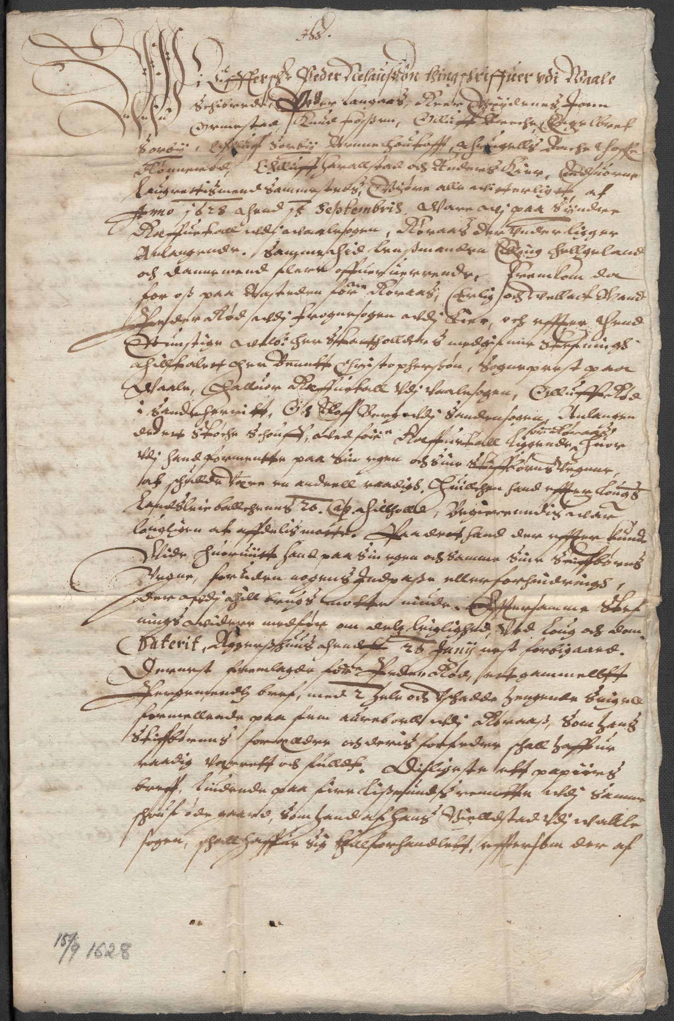 Riksarkivets diplomsamling, AV/RA-EA-5965/F15/L0021: Prestearkiv - Vestfold, 1573-1858, s. 108