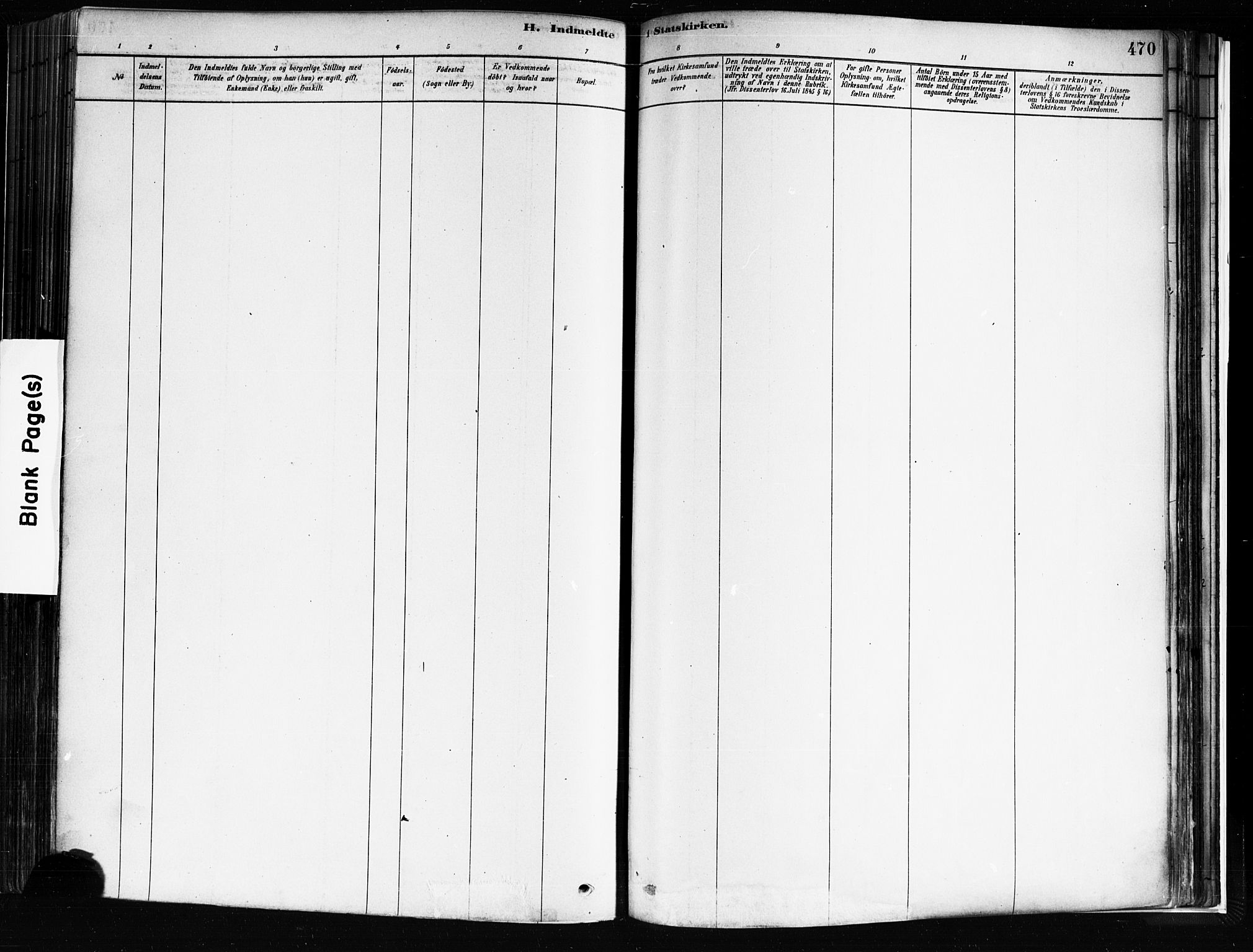 Idd prestekontor Kirkebøker, SAO/A-10911/F/Fc/L0006b: Ministerialbok nr. III 6B, 1878-1903, s. 470