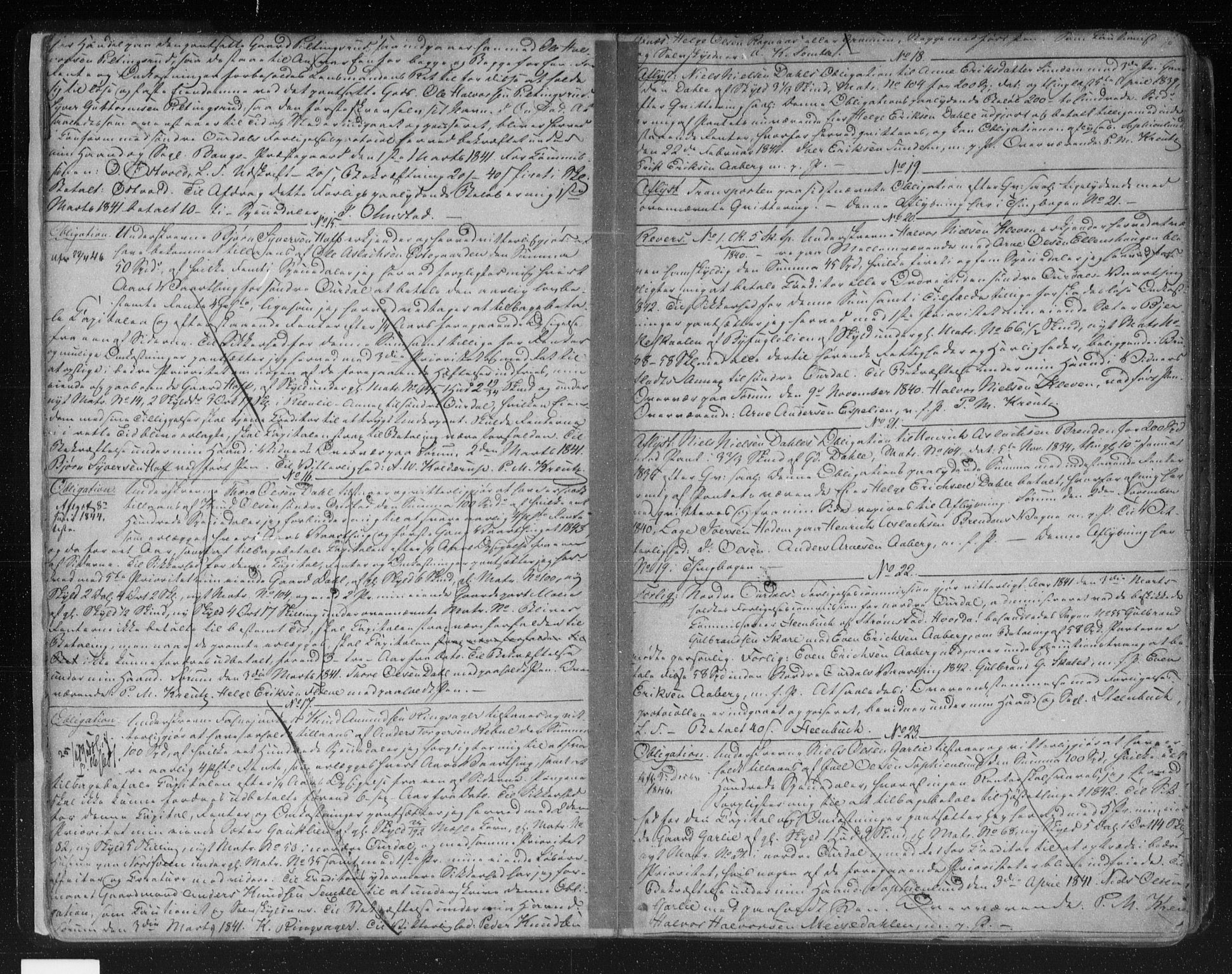 Valdres sorenskriveri, SAH/TING-016/H/Hb/Hba/L0007: Pantebok nr. 7, 1841-1845, s. 6