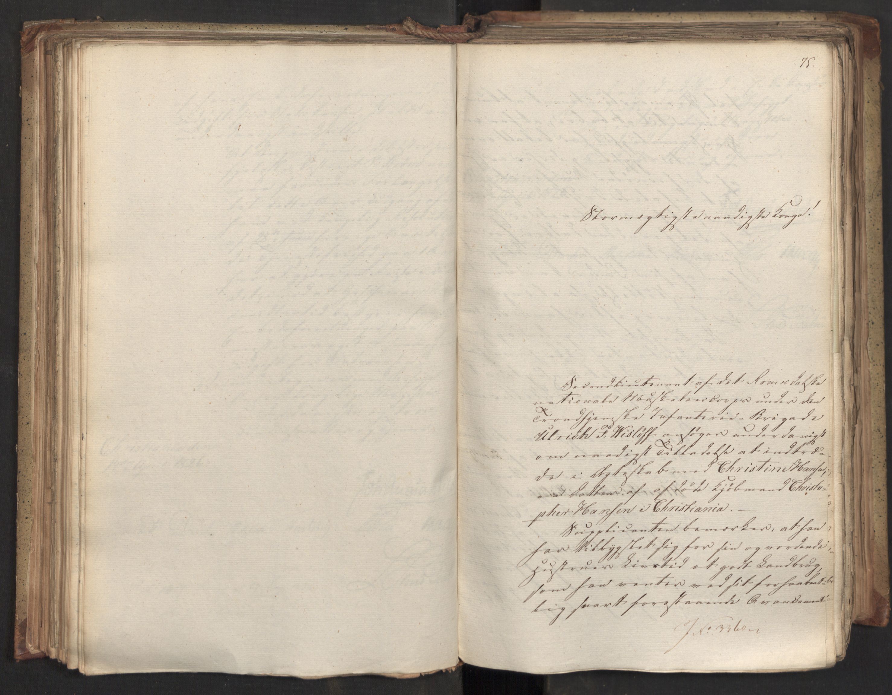 Statsrådsavdelingen i Stockholm, AV/RA-S-1003/D/Da/L0046: Regjeringsinnstillinger nr. 3308-3500, 1826, s. 144