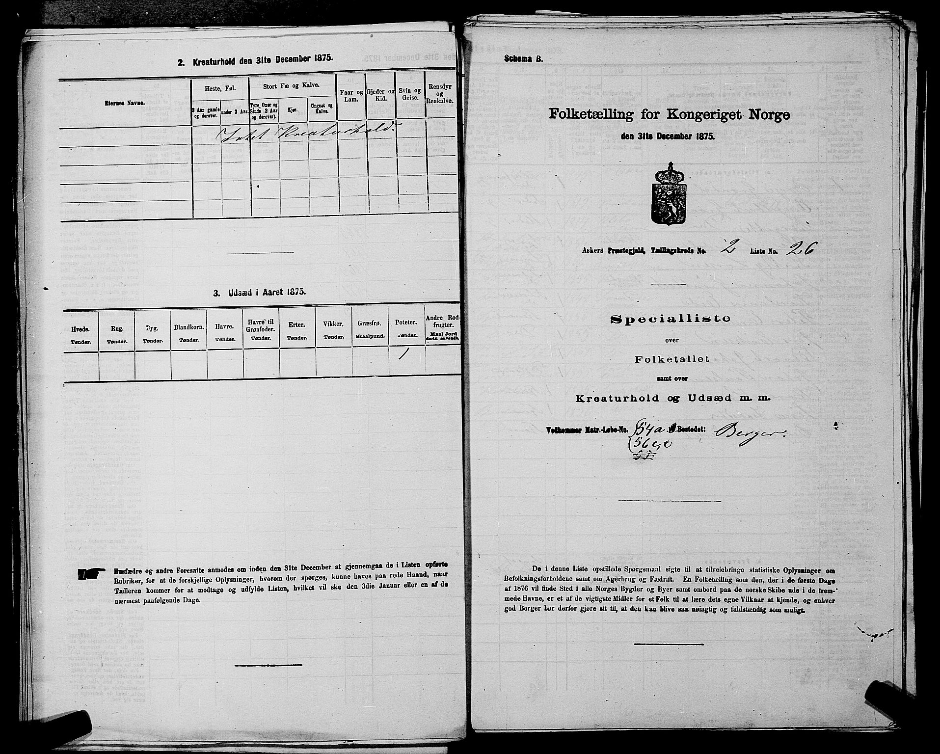 RA, Folketelling 1875 for 0220P Asker prestegjeld, 1875, s. 401