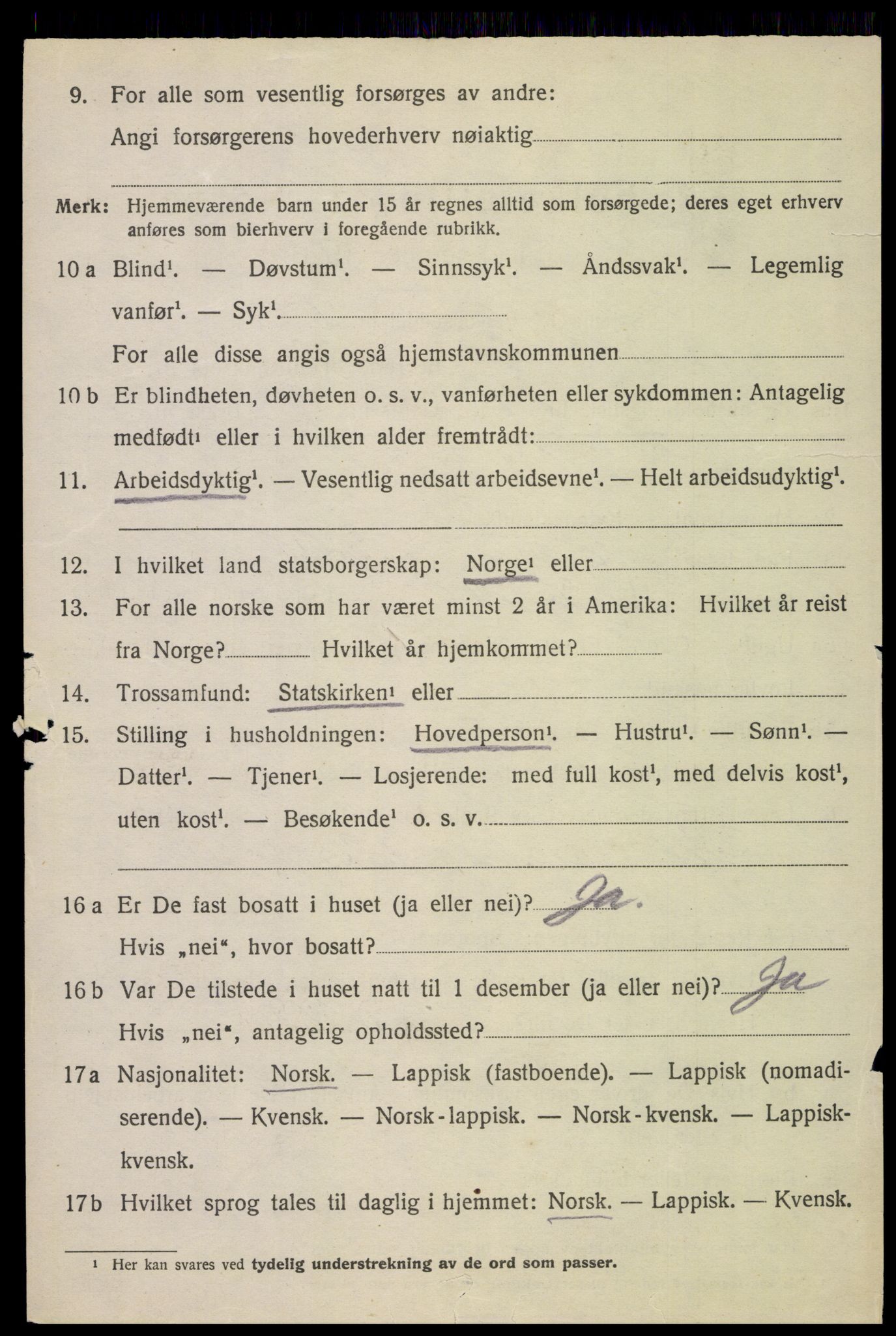 SAT, Folketelling 1920 for 1866 Hadsel herred, 1920, s. 13895