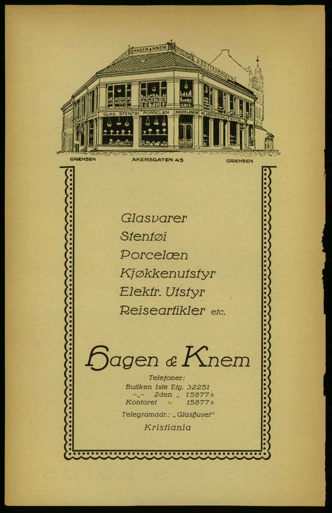 Aker adressebok/adressekalender, PUBL/001/A/002: Akers adressekalender, 1922, s. 16