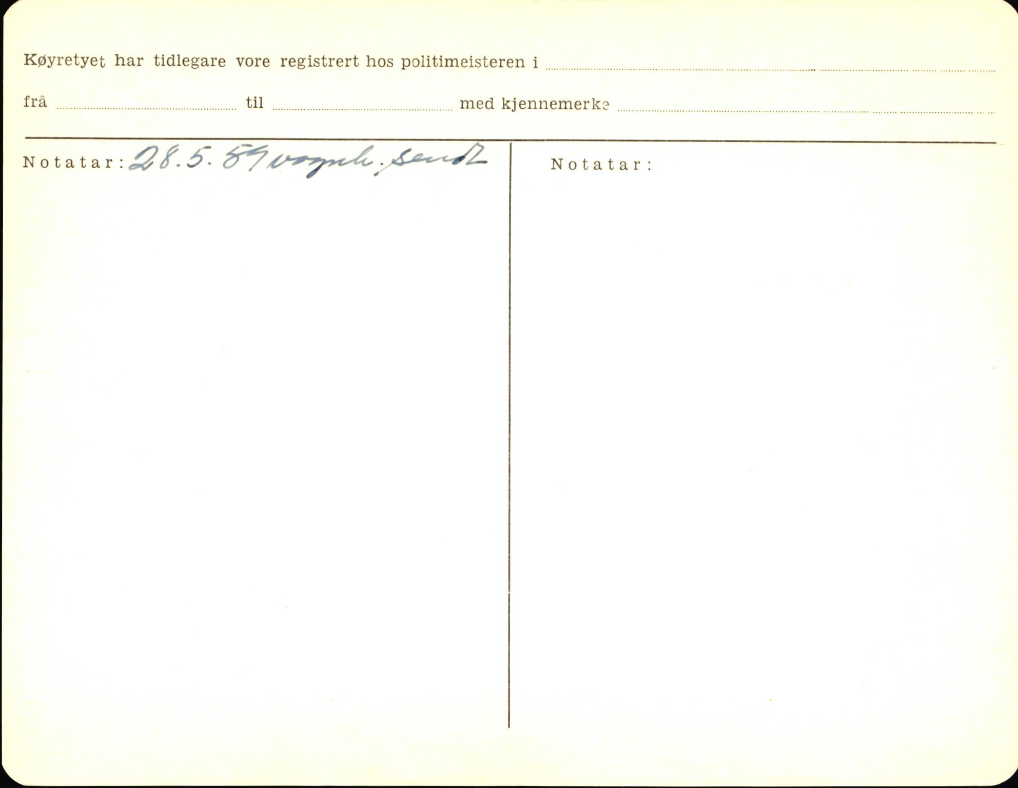 Statens vegvesen, Sogn og Fjordane vegkontor, AV/SAB-A-5301/4/F/L0003: Registerkort utmeldte Fjordane S1000-2499, 1930-1961, s. 81