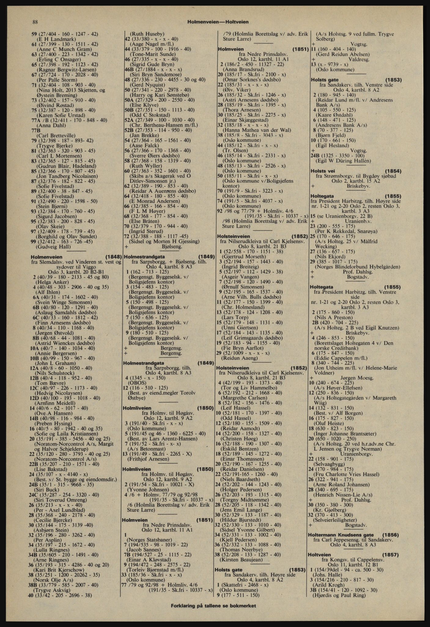 Kristiania/Oslo adressebok, PUBL/-, 1978-1979, s. 88